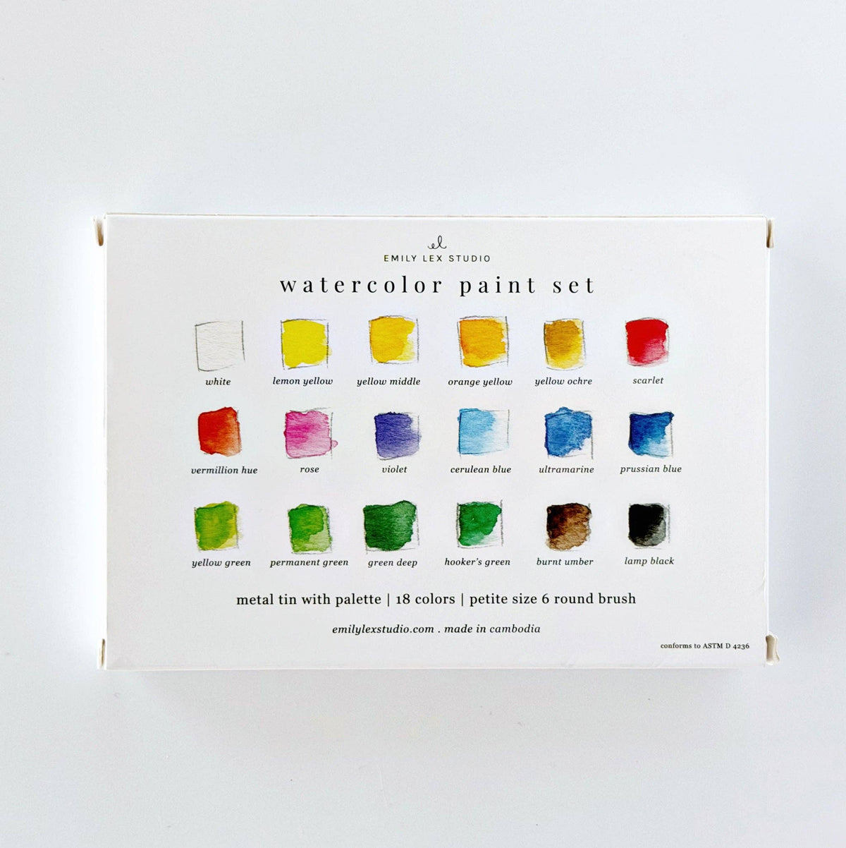 Emily Lex Watercolour Workbook