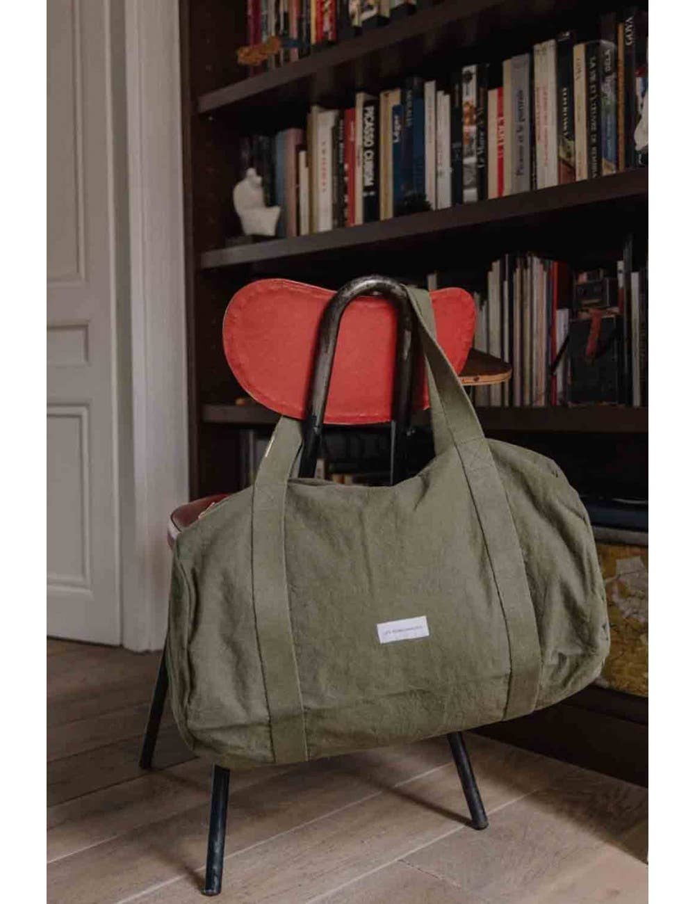 Les Pensionnaires Bowling Bag  in Caper Green