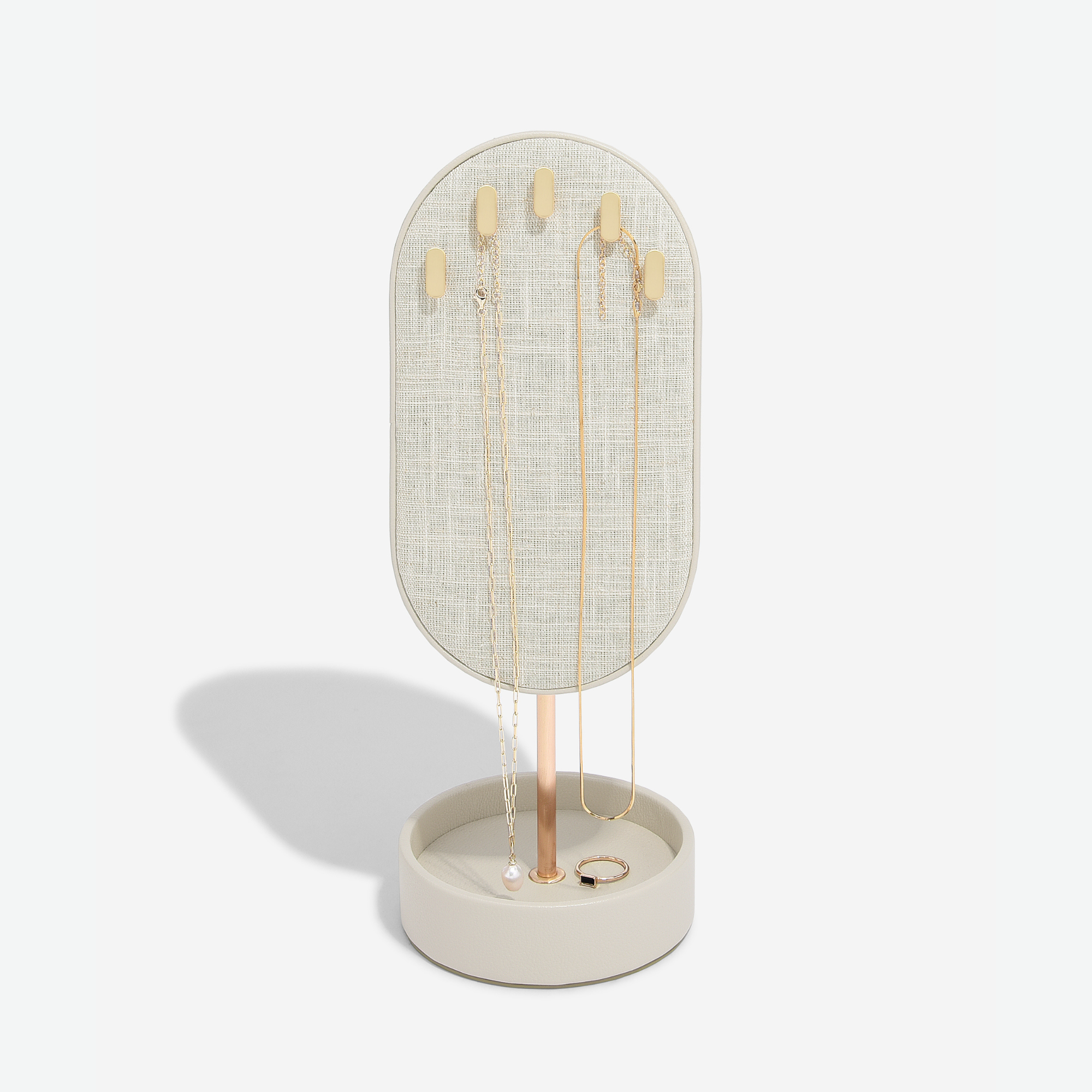 Oatmeal & Linen Necklace Display Stand