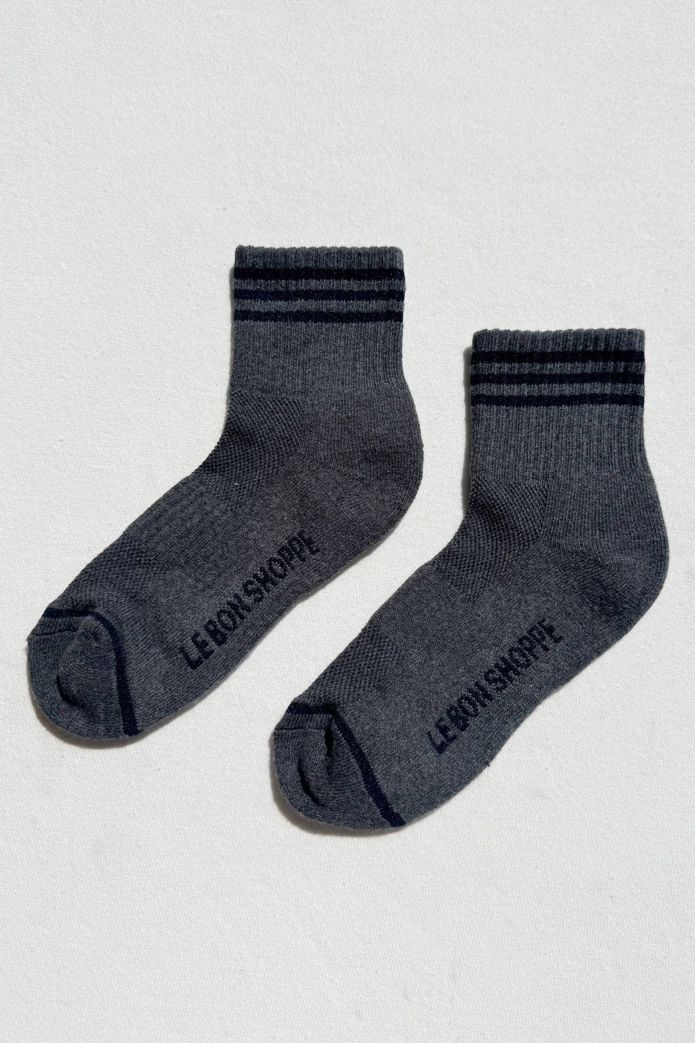 Girlfriend Socks (wholesale): Soot
