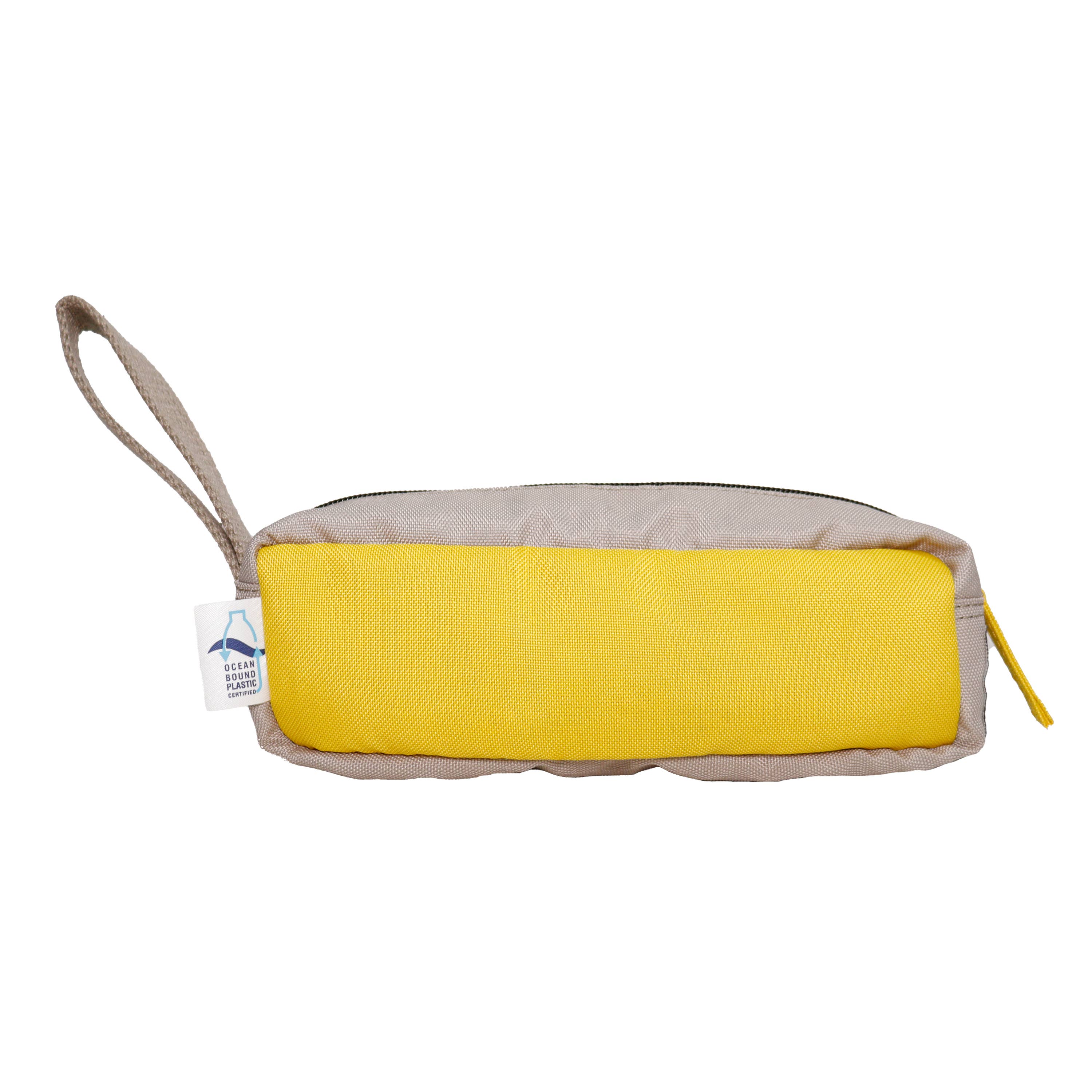 Pencil Case - Recycled Ocean Plastic - Yellow