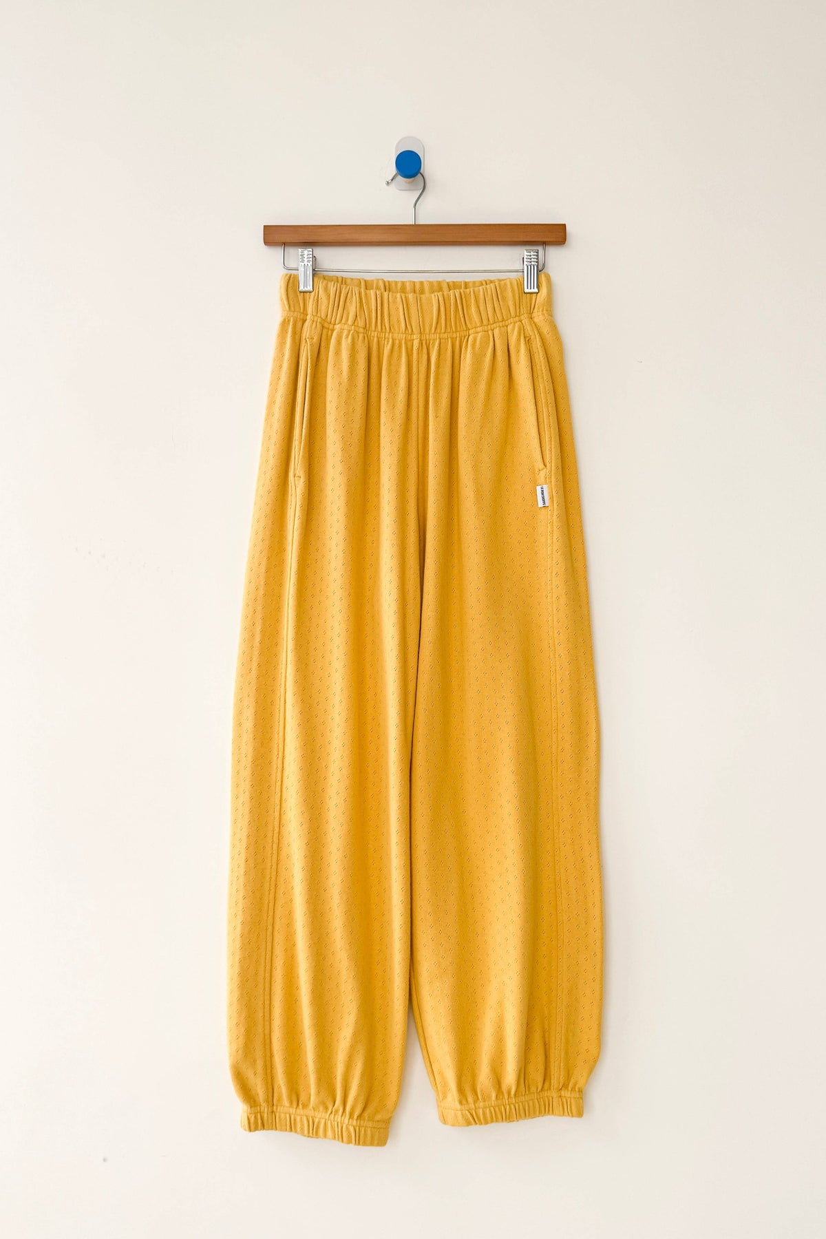 Pointelle Balloon Pants (2S-2M-2L): Black