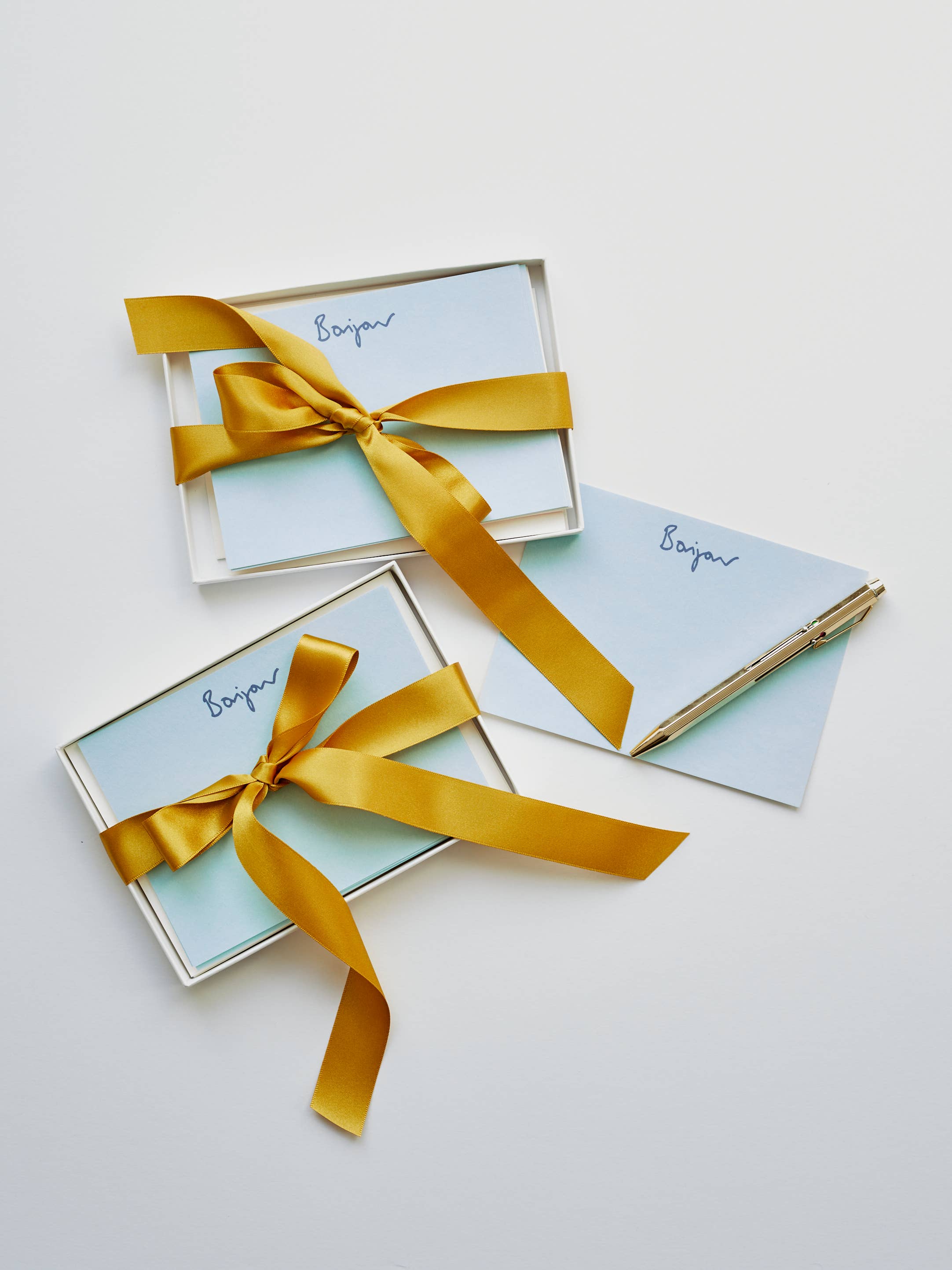 Notelet Set of 10 - Bonjour