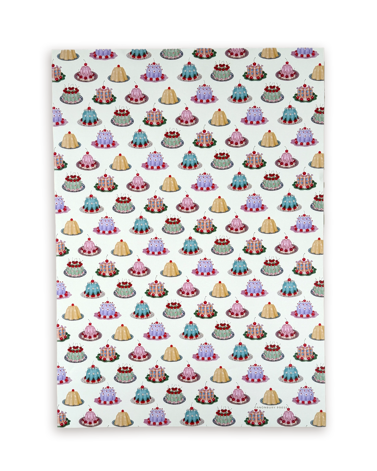 Blancmanges Wrapping Paper | Luxury Gift Wrap Sheet