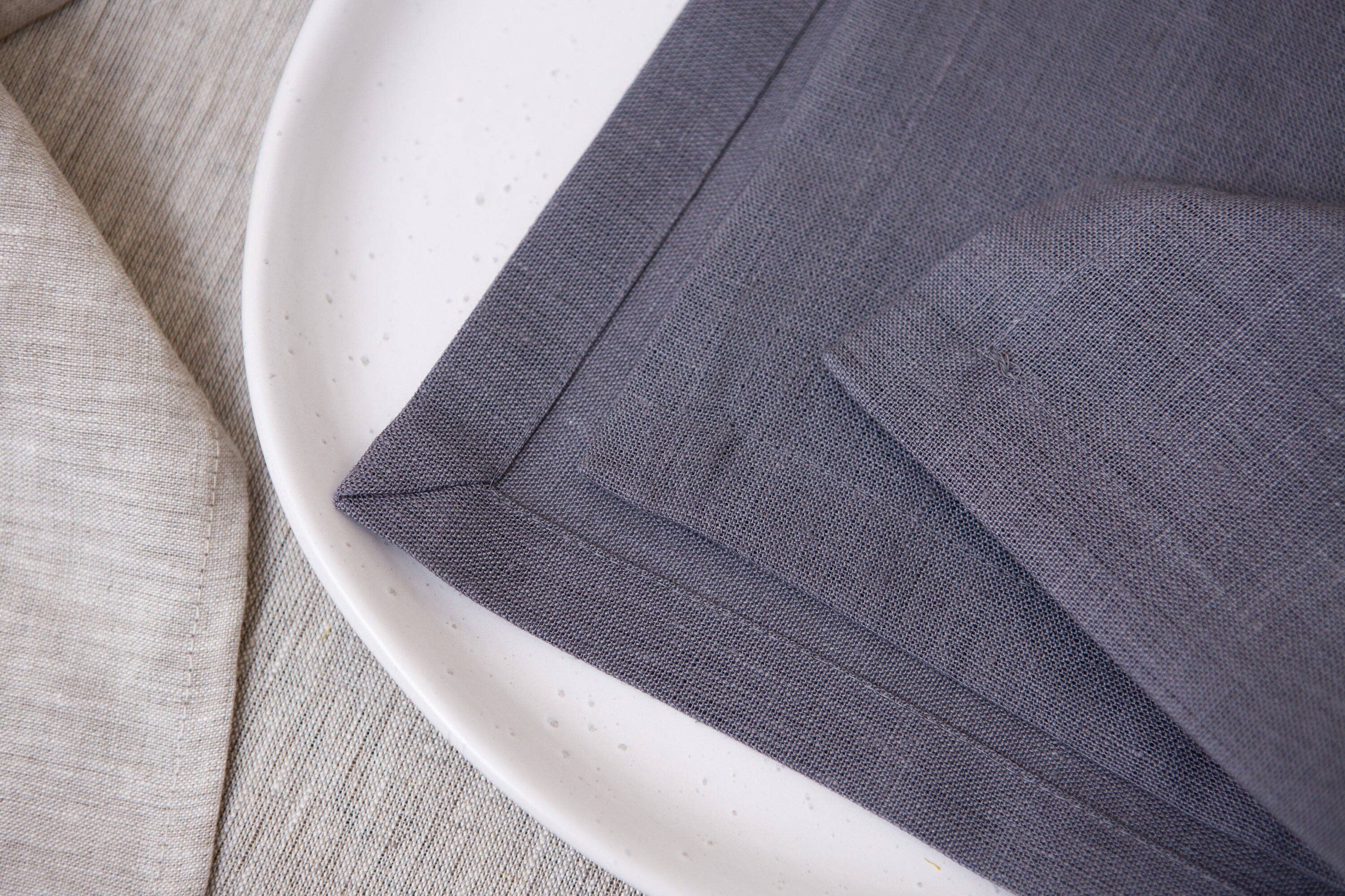 Organic linen napkin / Sage