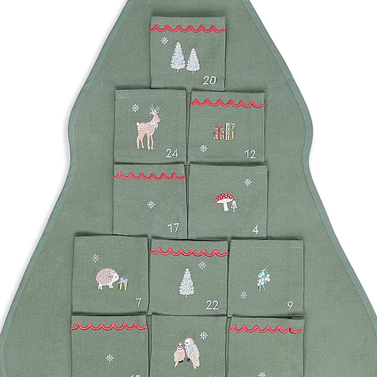 Fabric Advent Calendar - Christmas Tree