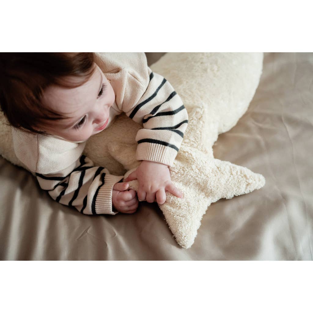Warming Cushion Star | light yellow