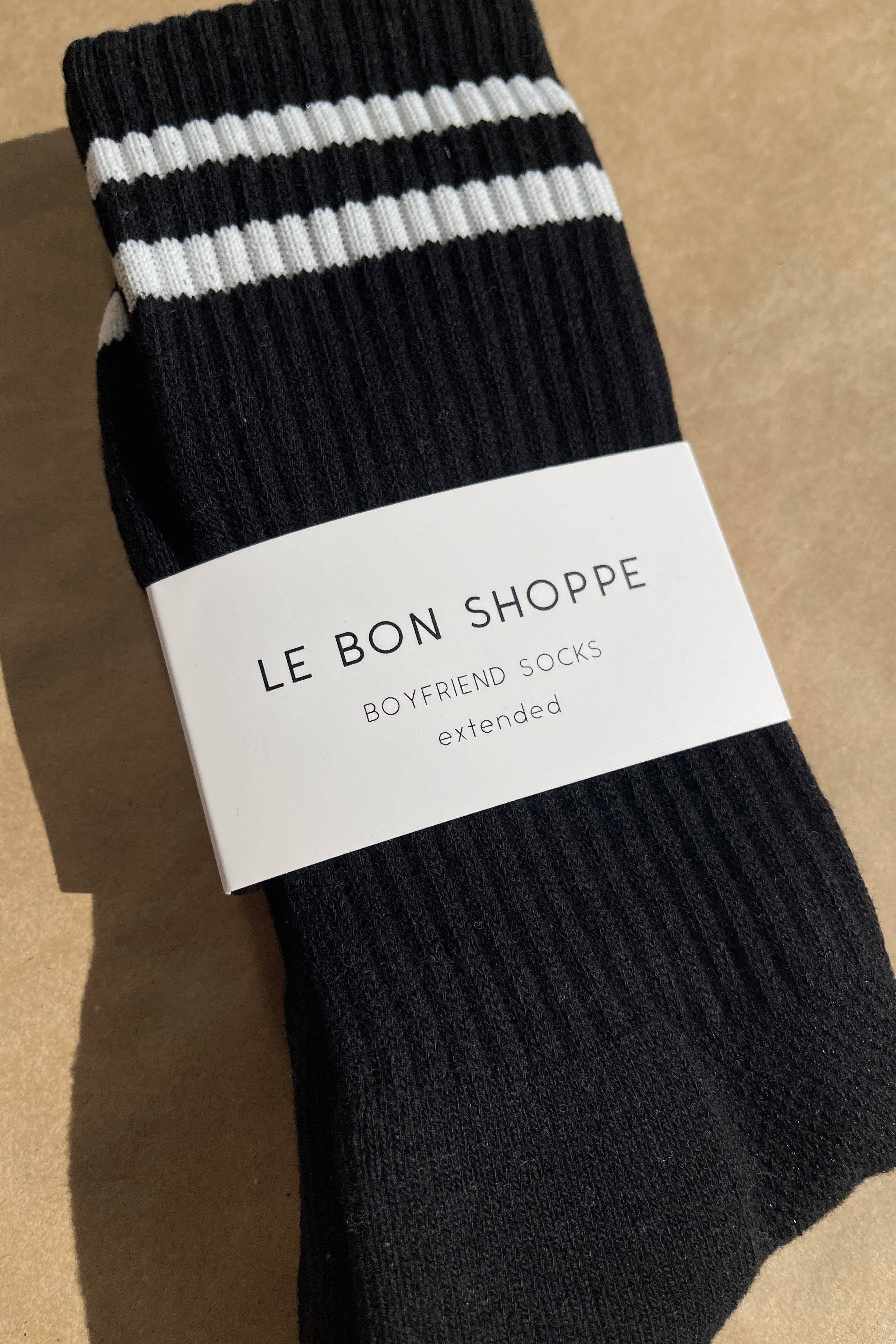 EXTENDED Boyfriend Socks (wholesale): True Grey