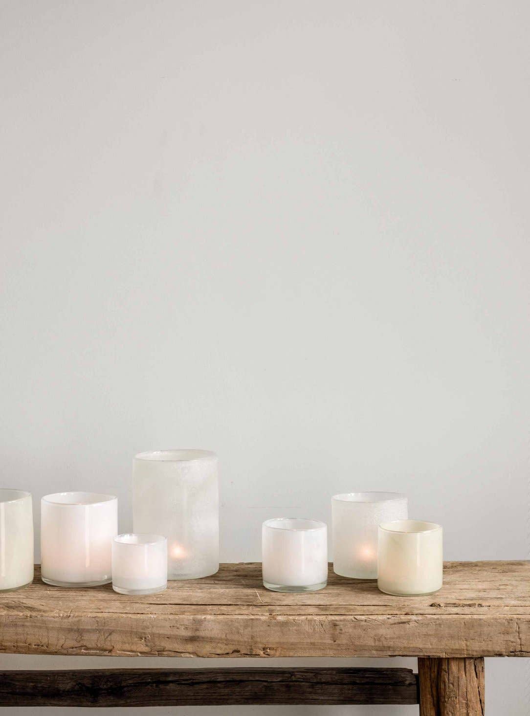 Lyric candle holder - XS: Dusty Blue