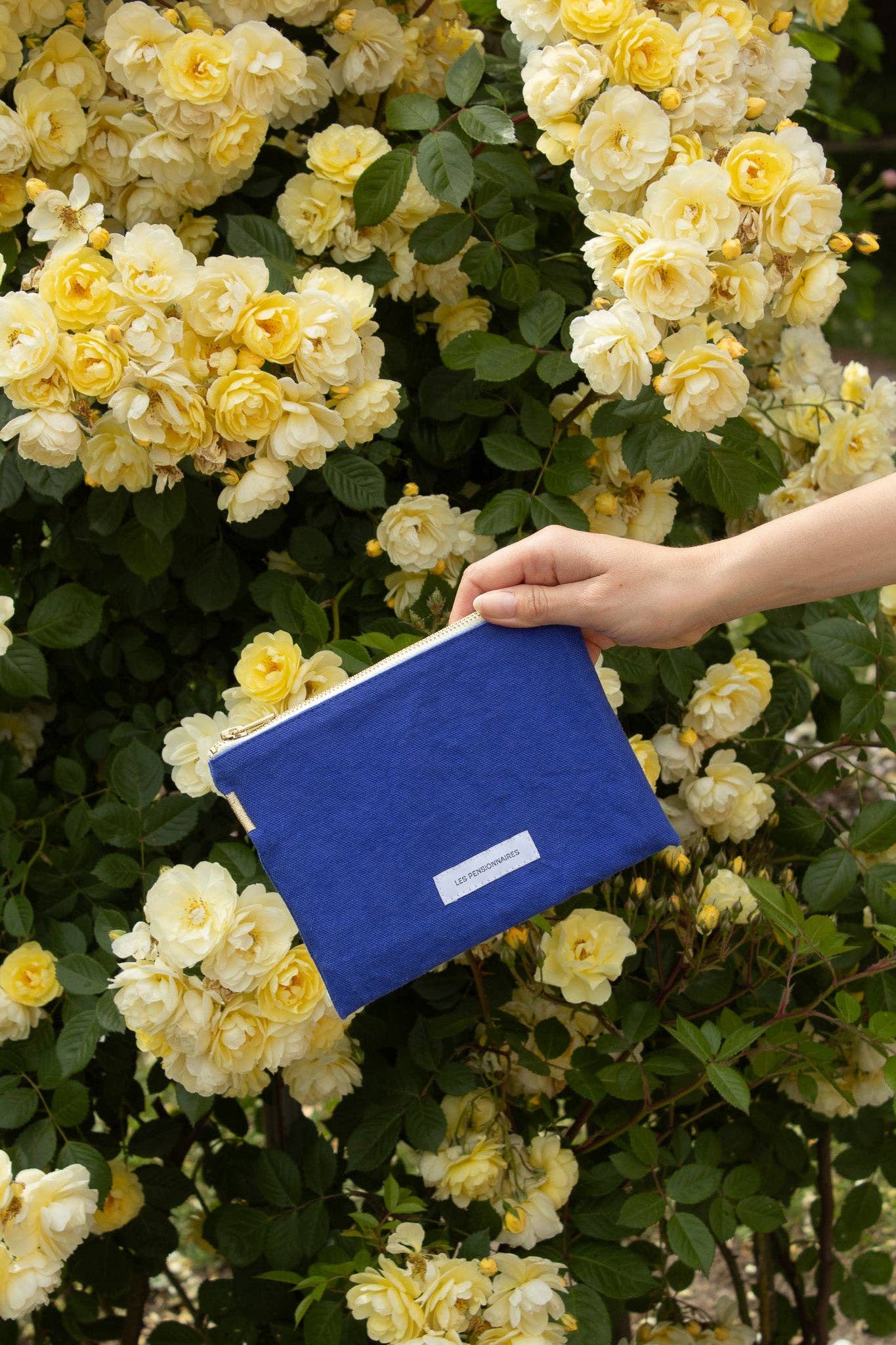 Les Pensionnaires Small Pouch in Ultramarine Blue