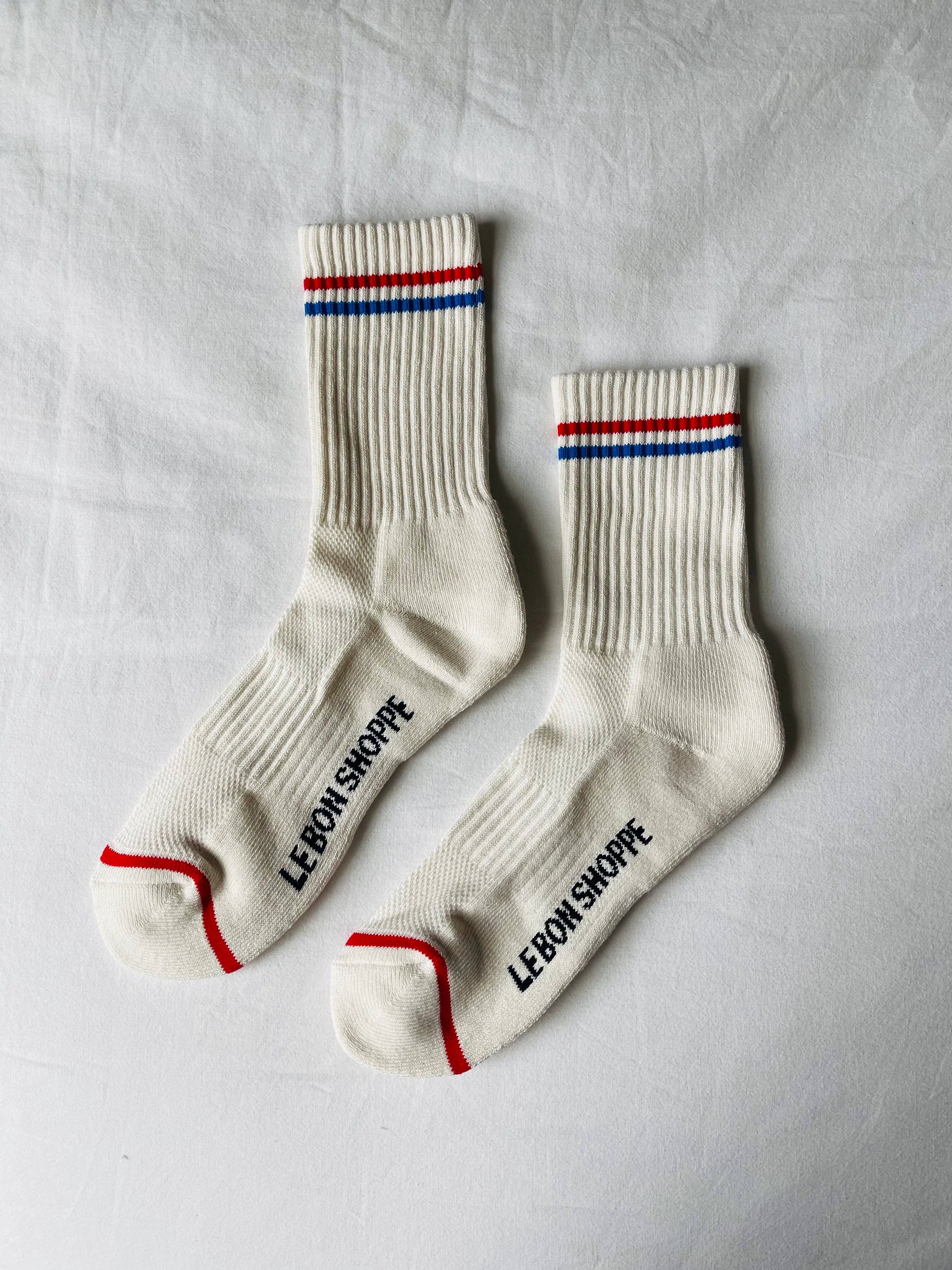 Boyfriend Socks : Biscotti - Le Bon Shoppe