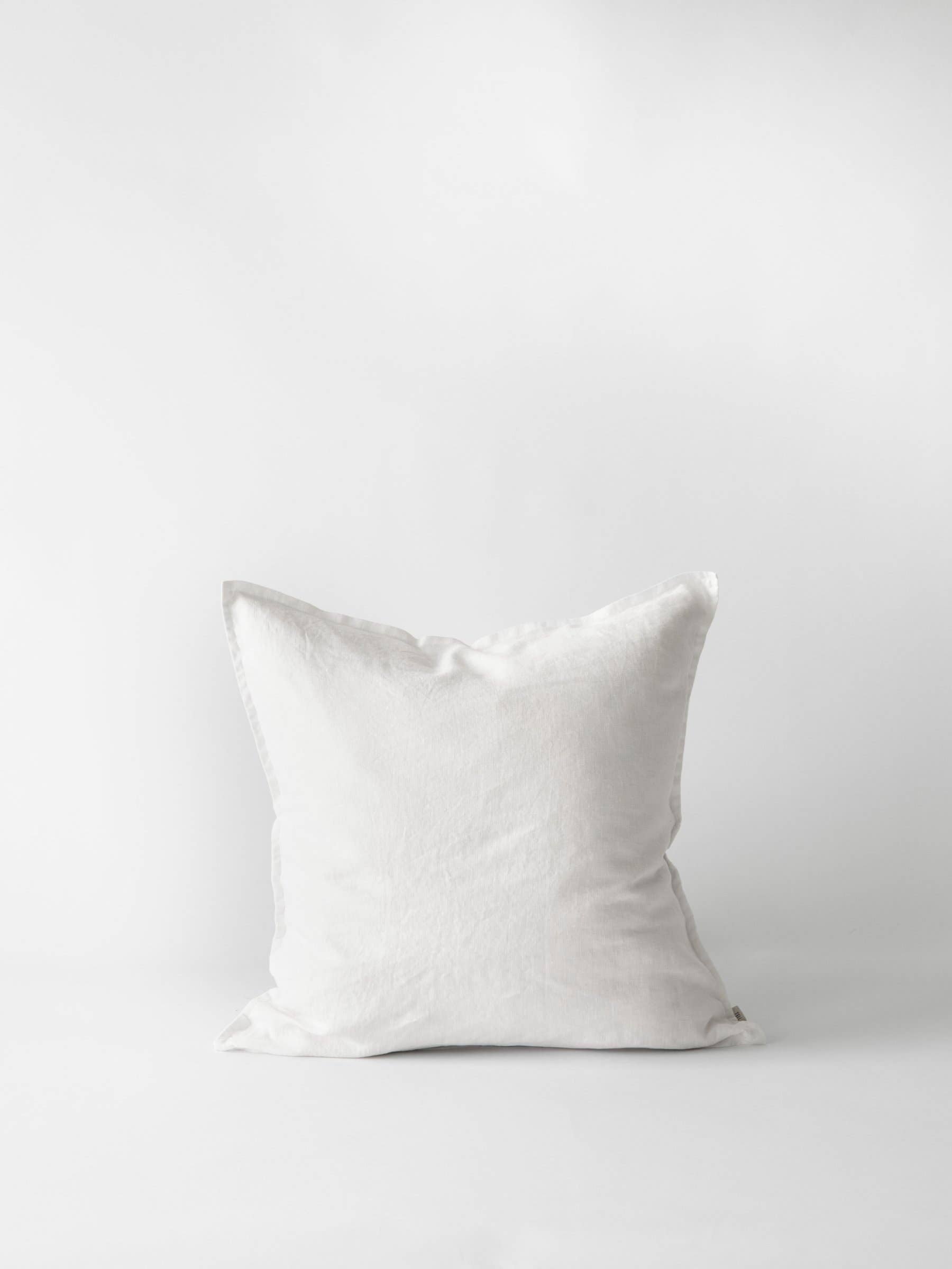 Cushion Cover linen 50x50cm: Hazelnut Stripe