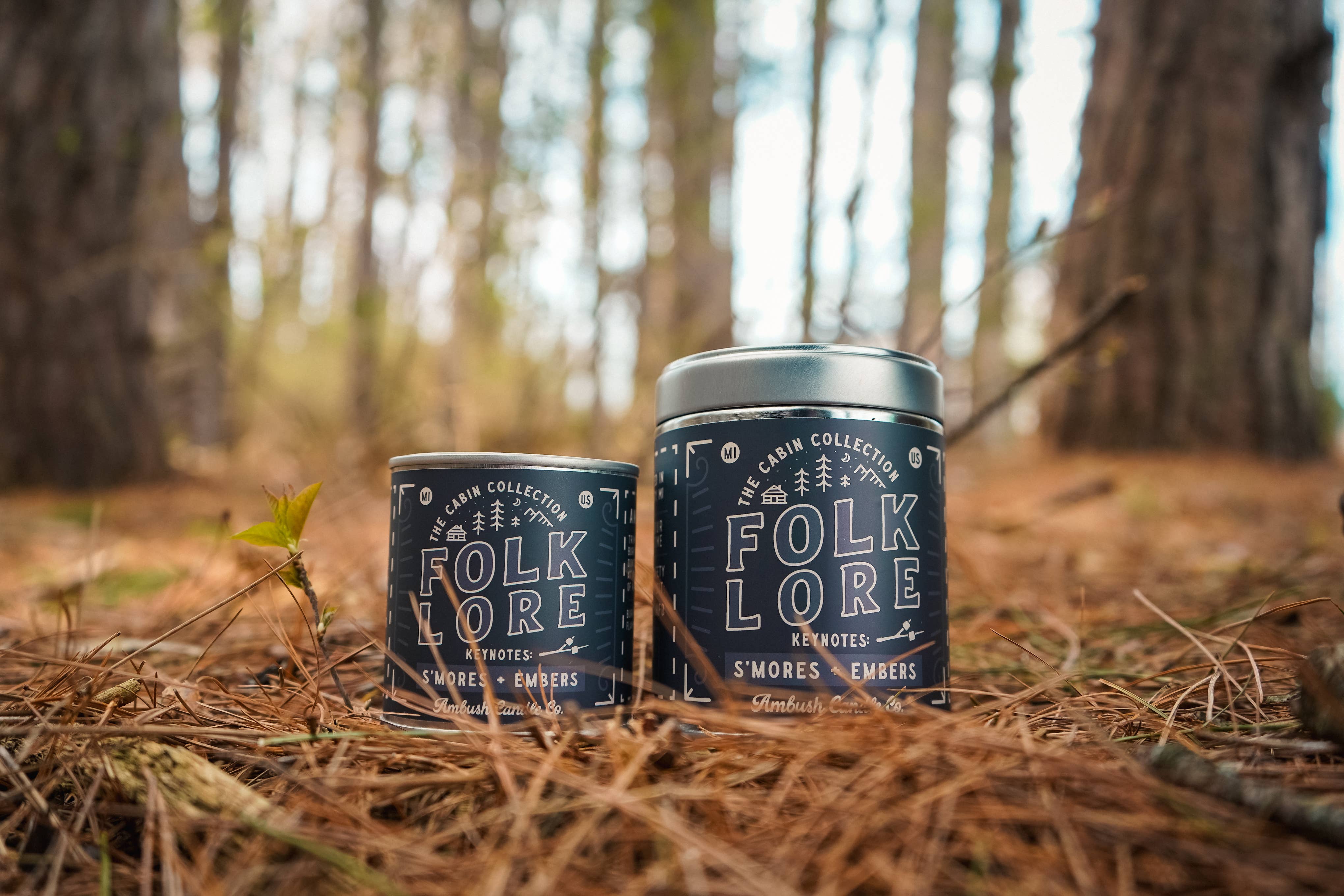 Folklore | S'mores + Embers 8oz Soy Candle