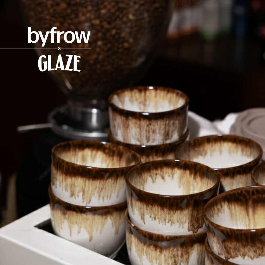 Byfrow x Glaze ONTHEGO Coffee Cup: Small (6oz/180ml)