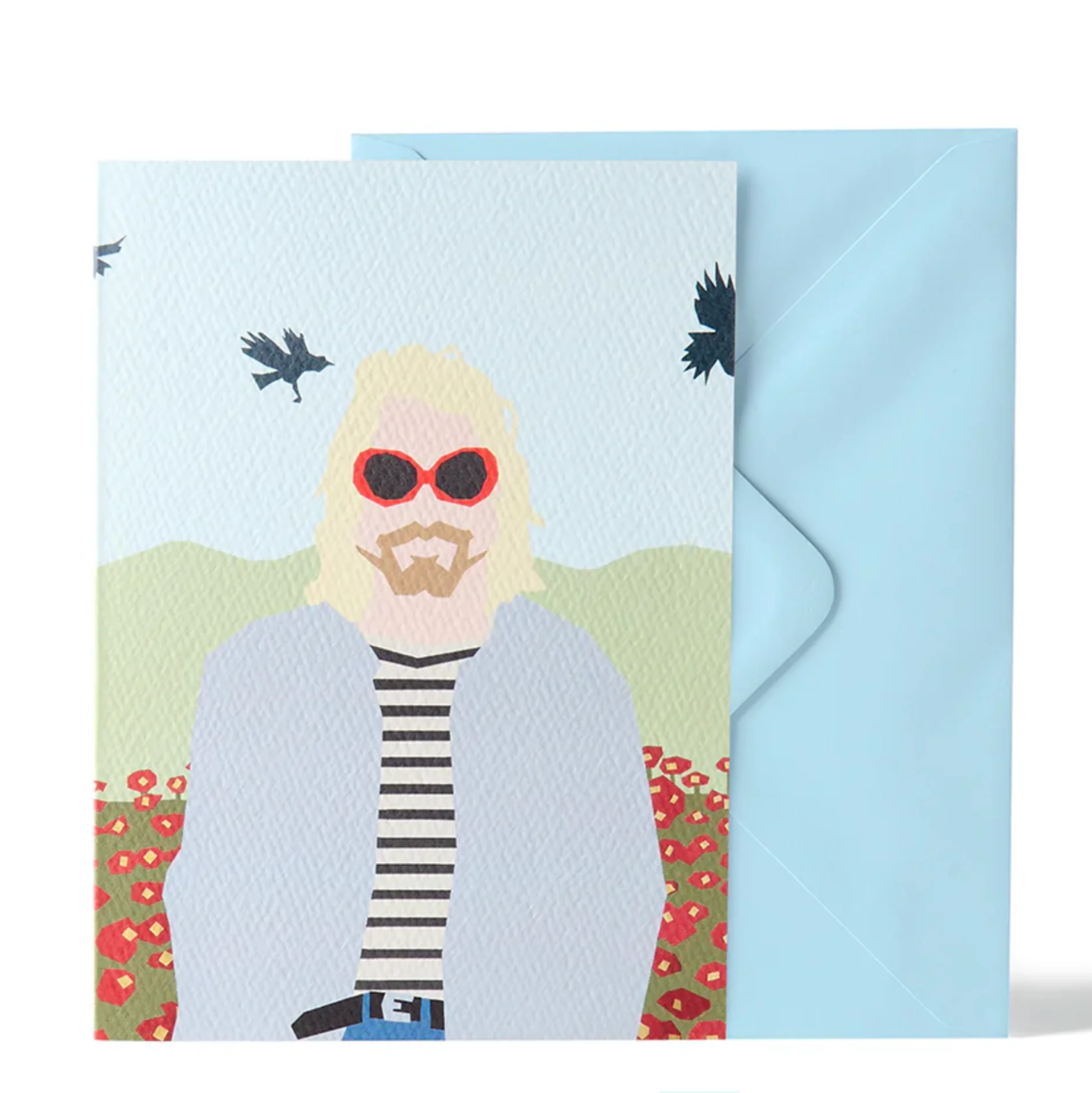 Kurt Greetings Card - by SID