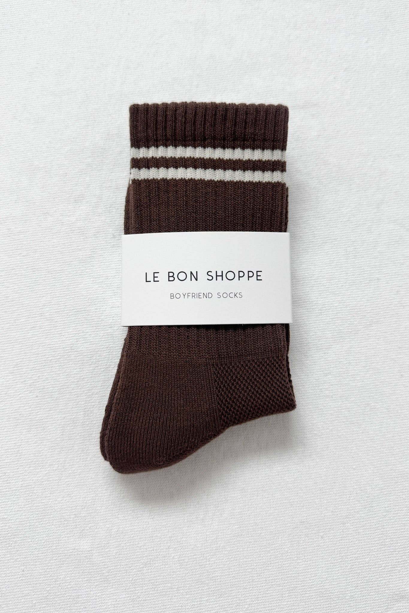 Boyfriend Socks (wholesale): Noir
