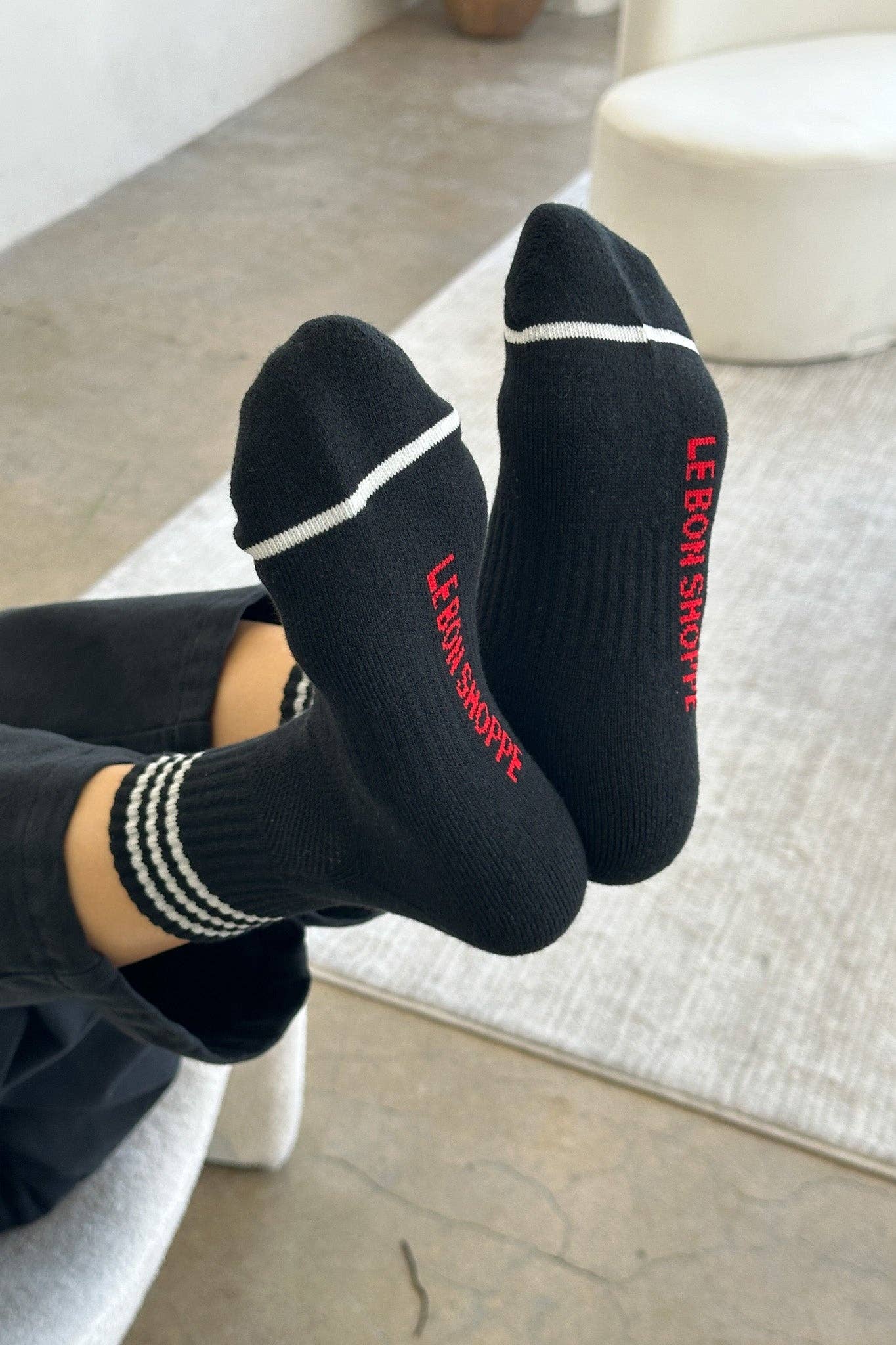 Girlfriend Socks: Hunter Green - Le Bon Shoppe