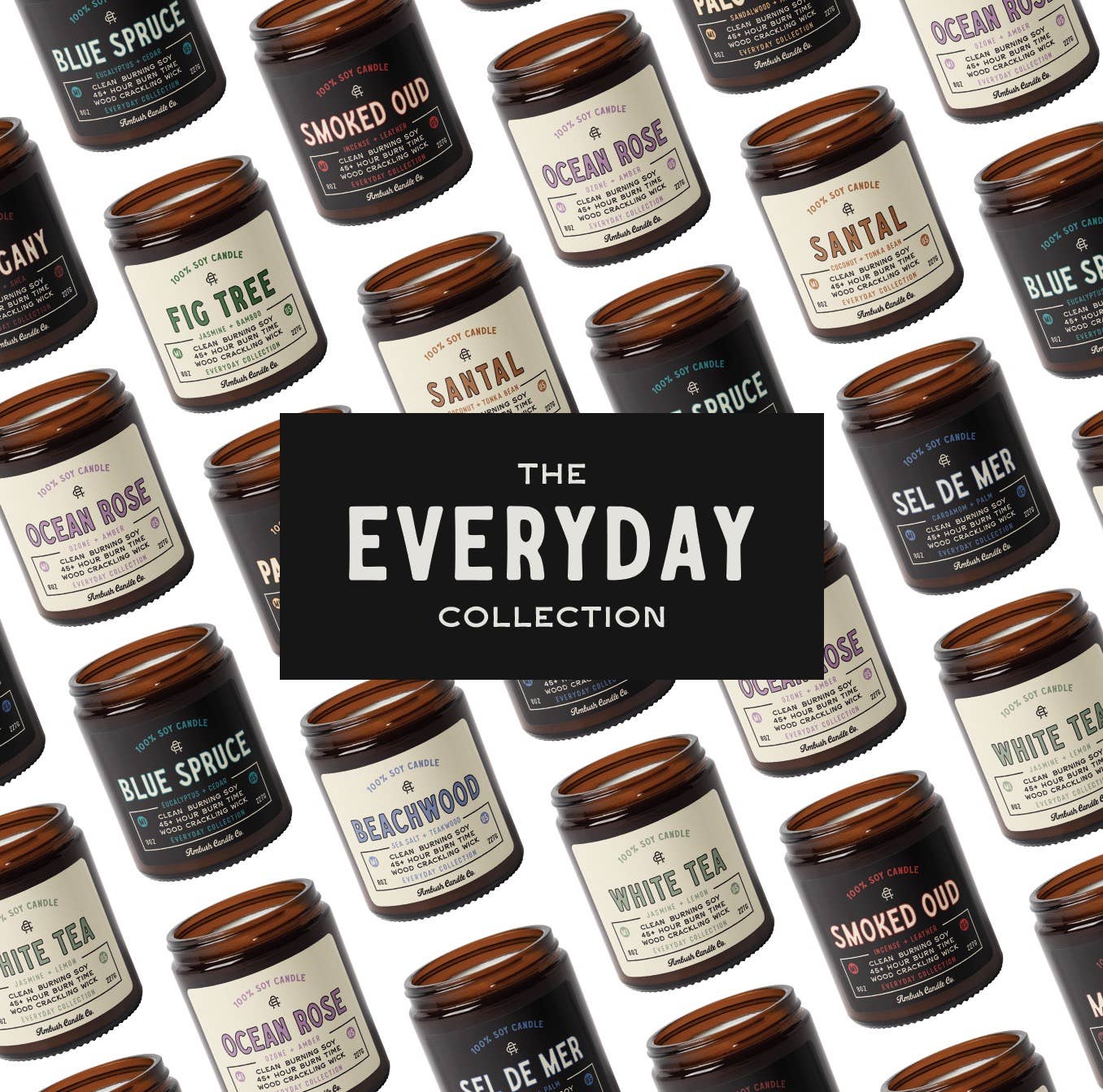 Blue Spruce | Eucalyptus + Cedar 8oz Soy Candle