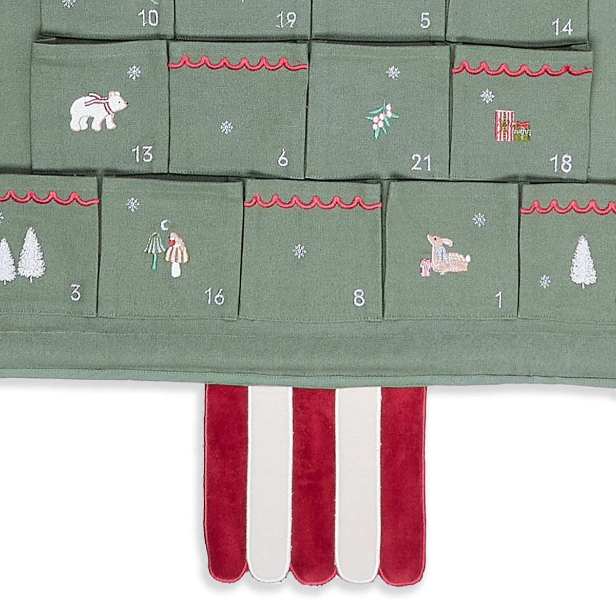 Fabric Advent Calendar - Christmas Tree