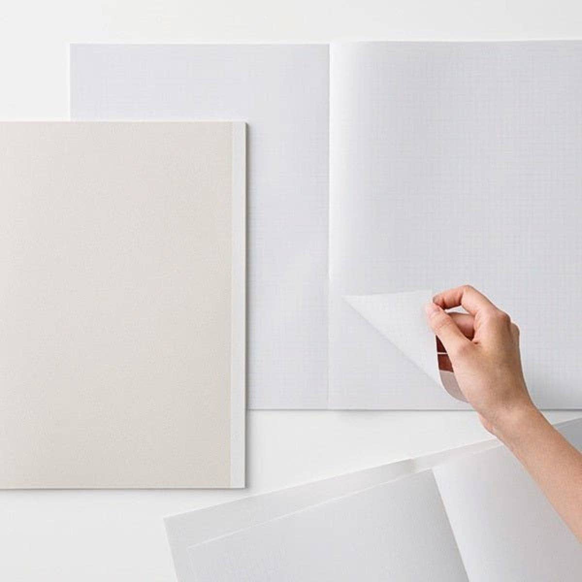 Sikigu Pad Note Unpis Edition A5 [Grid, Plain]: Plain Gray