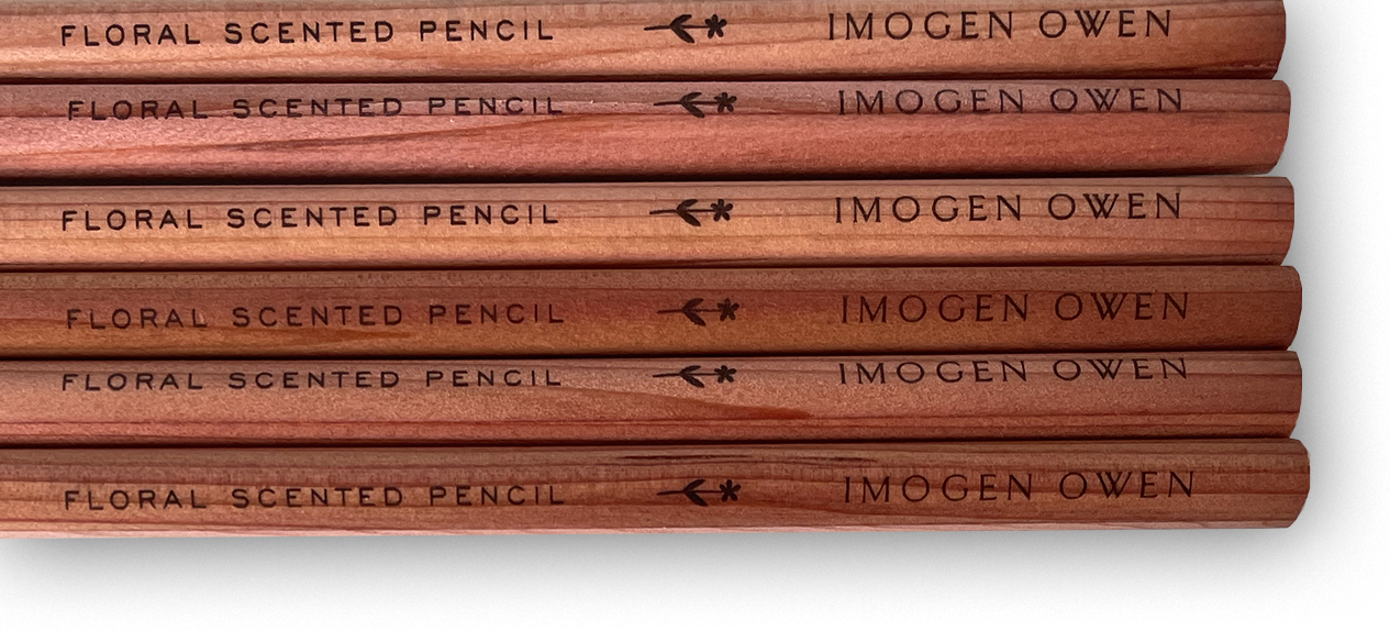 ROSE SCENTED PENCILS: Pink