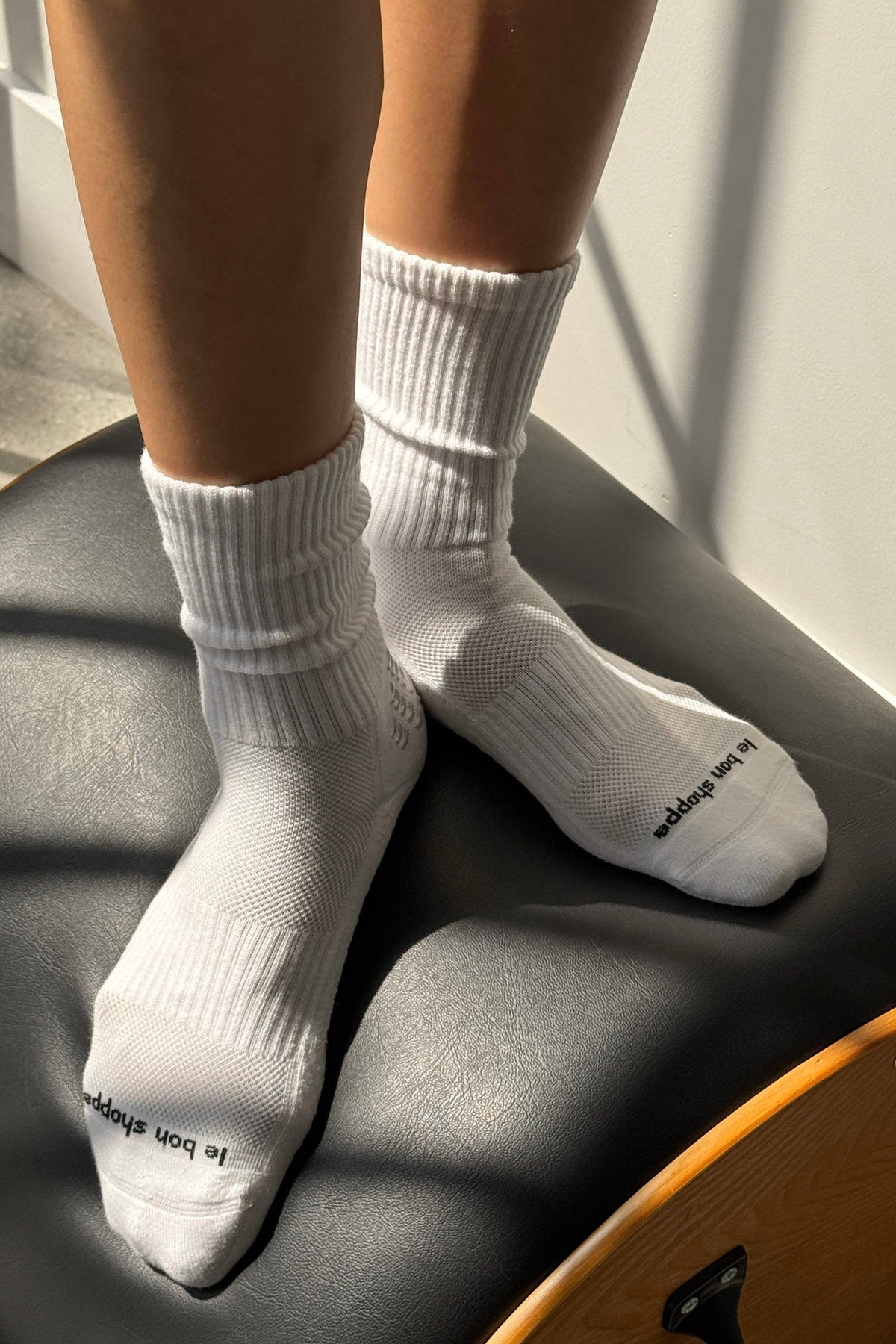 Le Bon Shoppe Grip Gym Socks