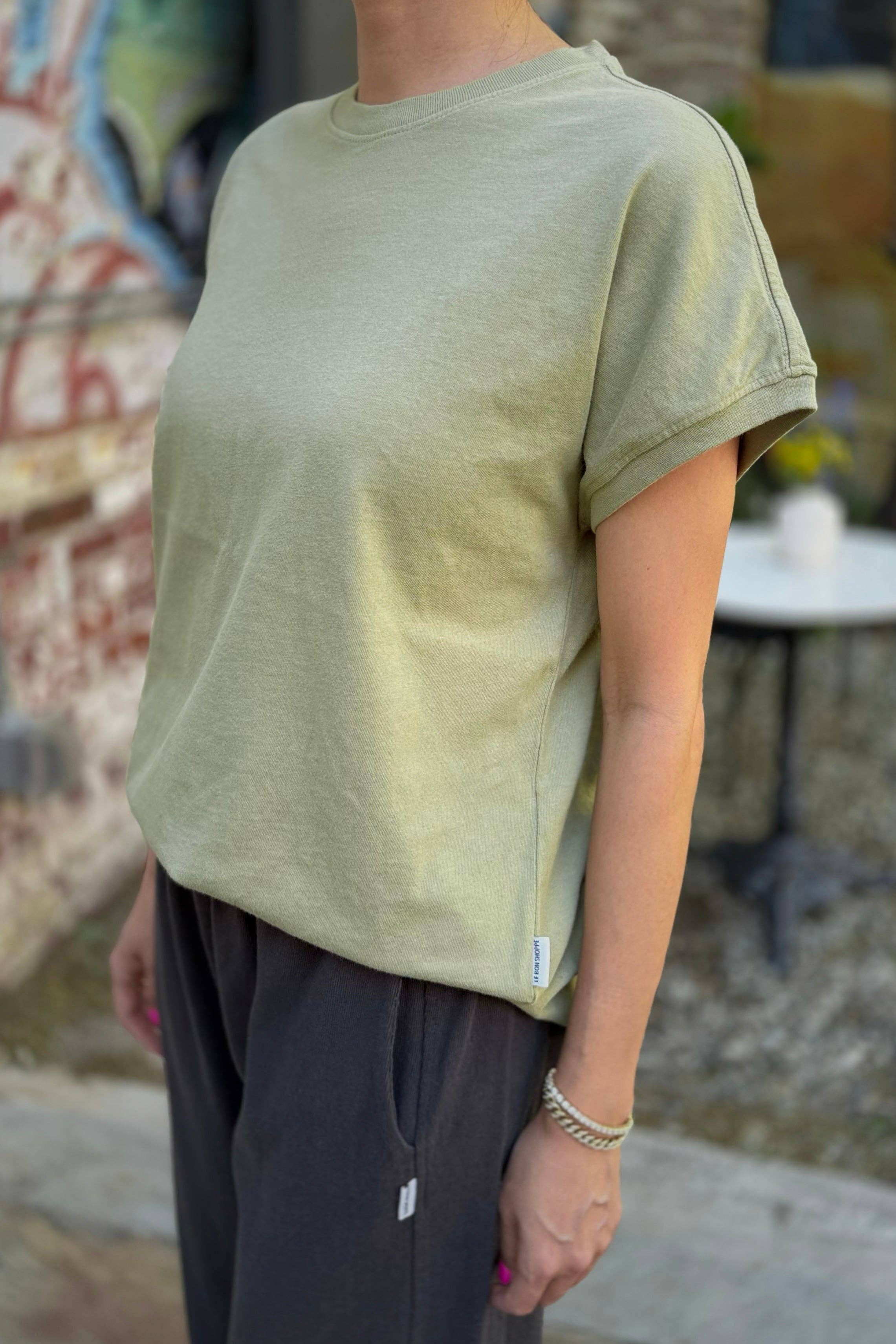 Ease Tee in Mint Dust — Le Bon Shoppe
