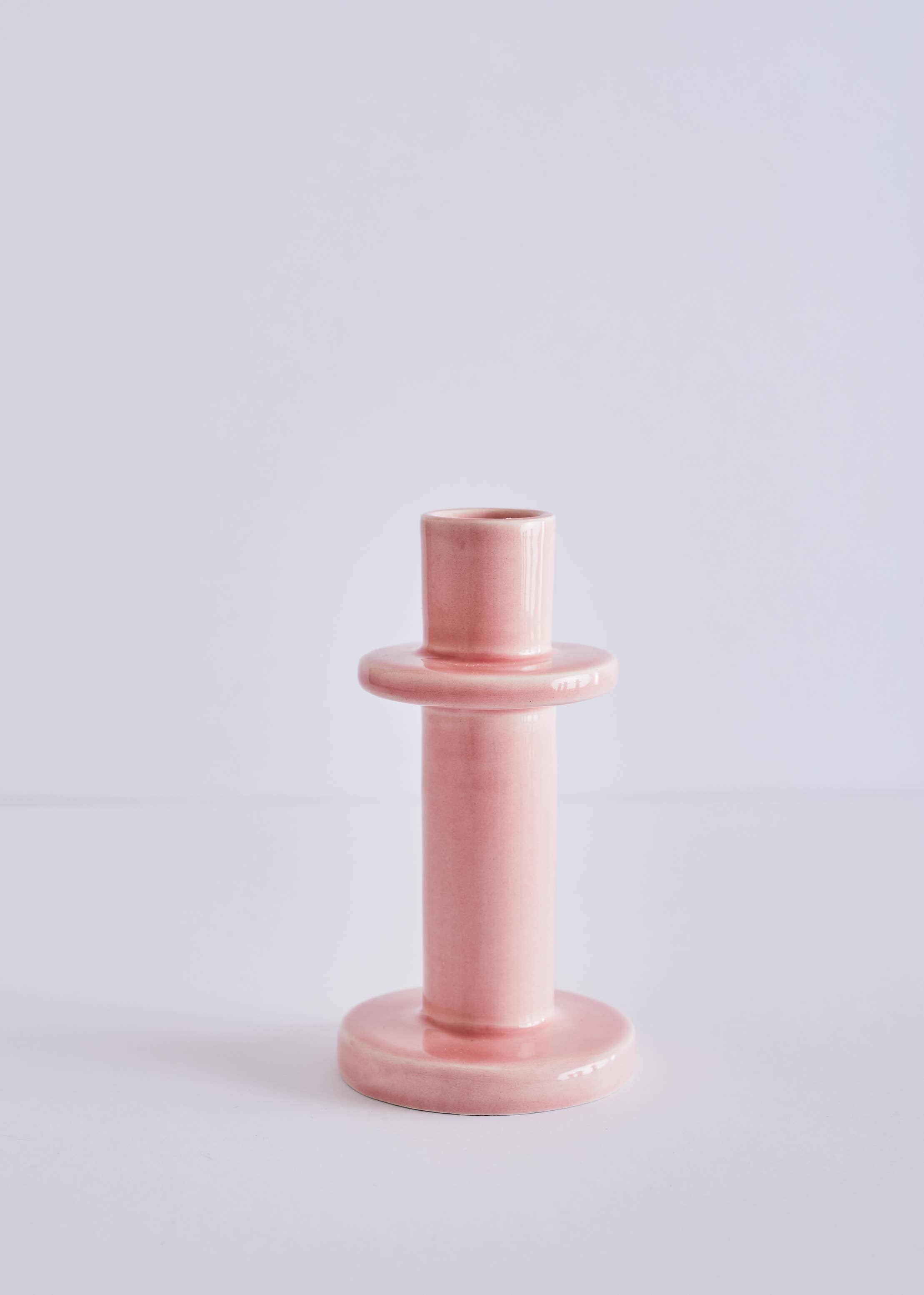 Standing Candle Holder Pink
