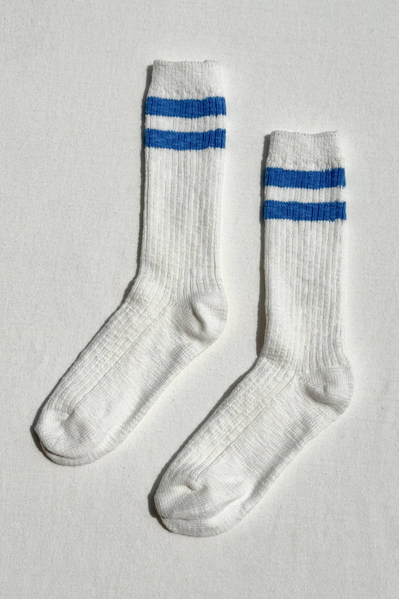 Cottage Varsity Socks Oatmeal Varsity - Le Bon Shoppe