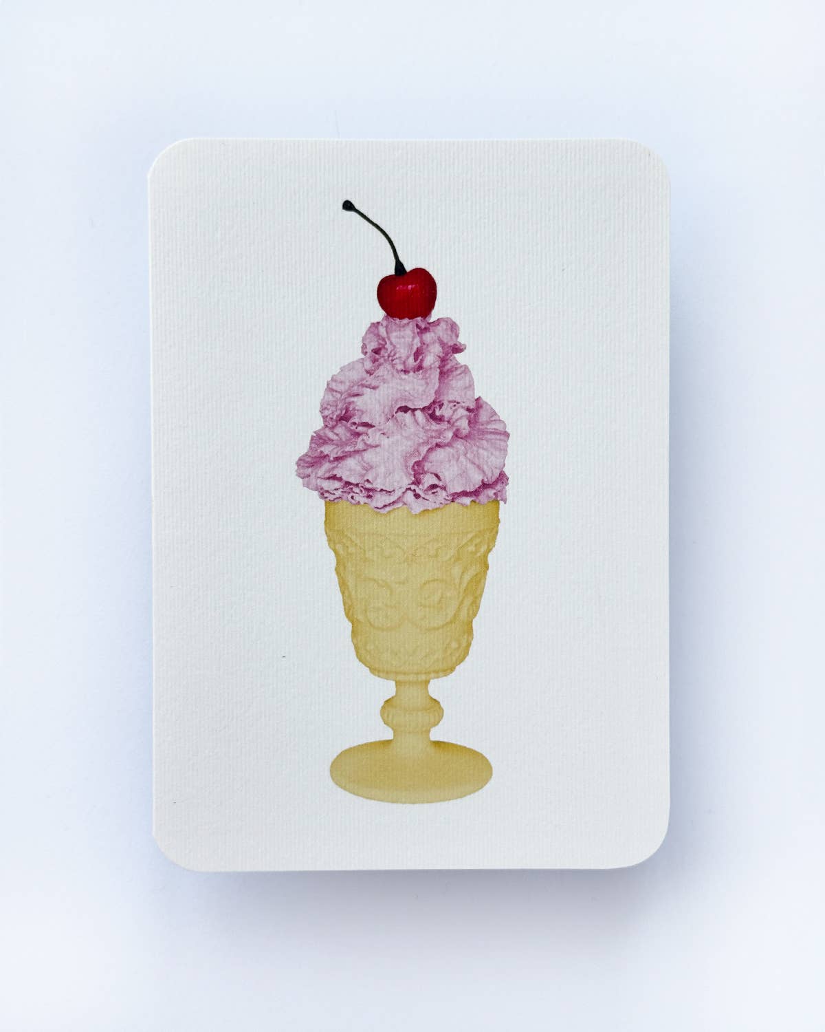 Rose Chantilly Cream Greeting Card | Birthday Card