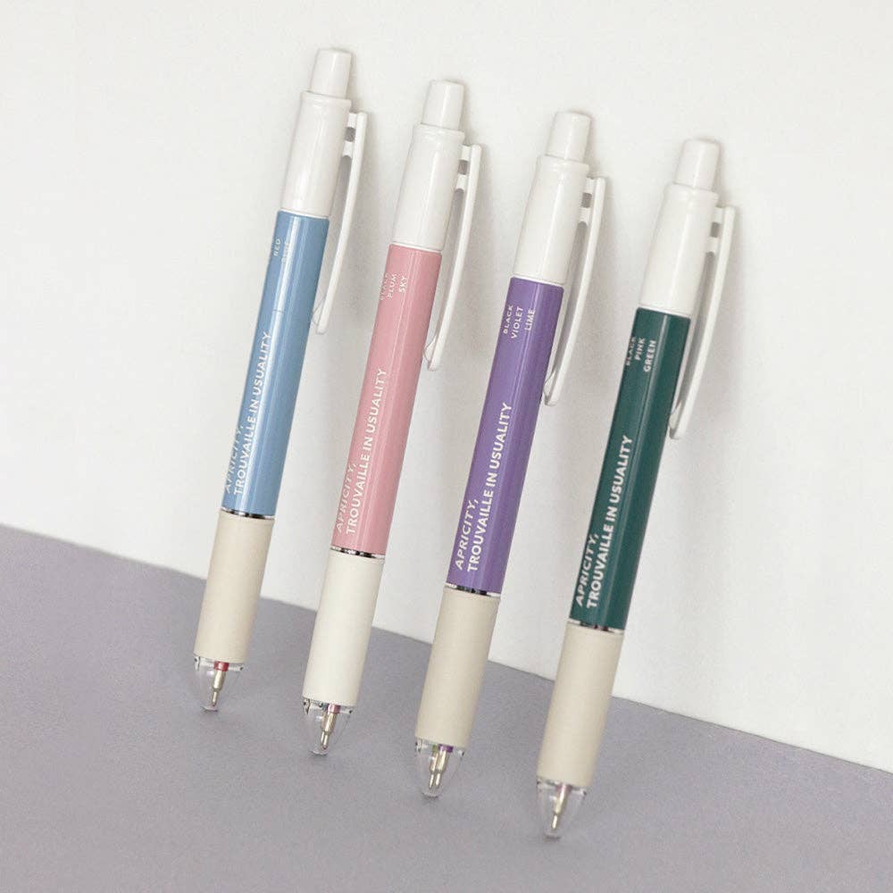 Iconic Smooth 3 Colour Pen 0.38mm: Purple
