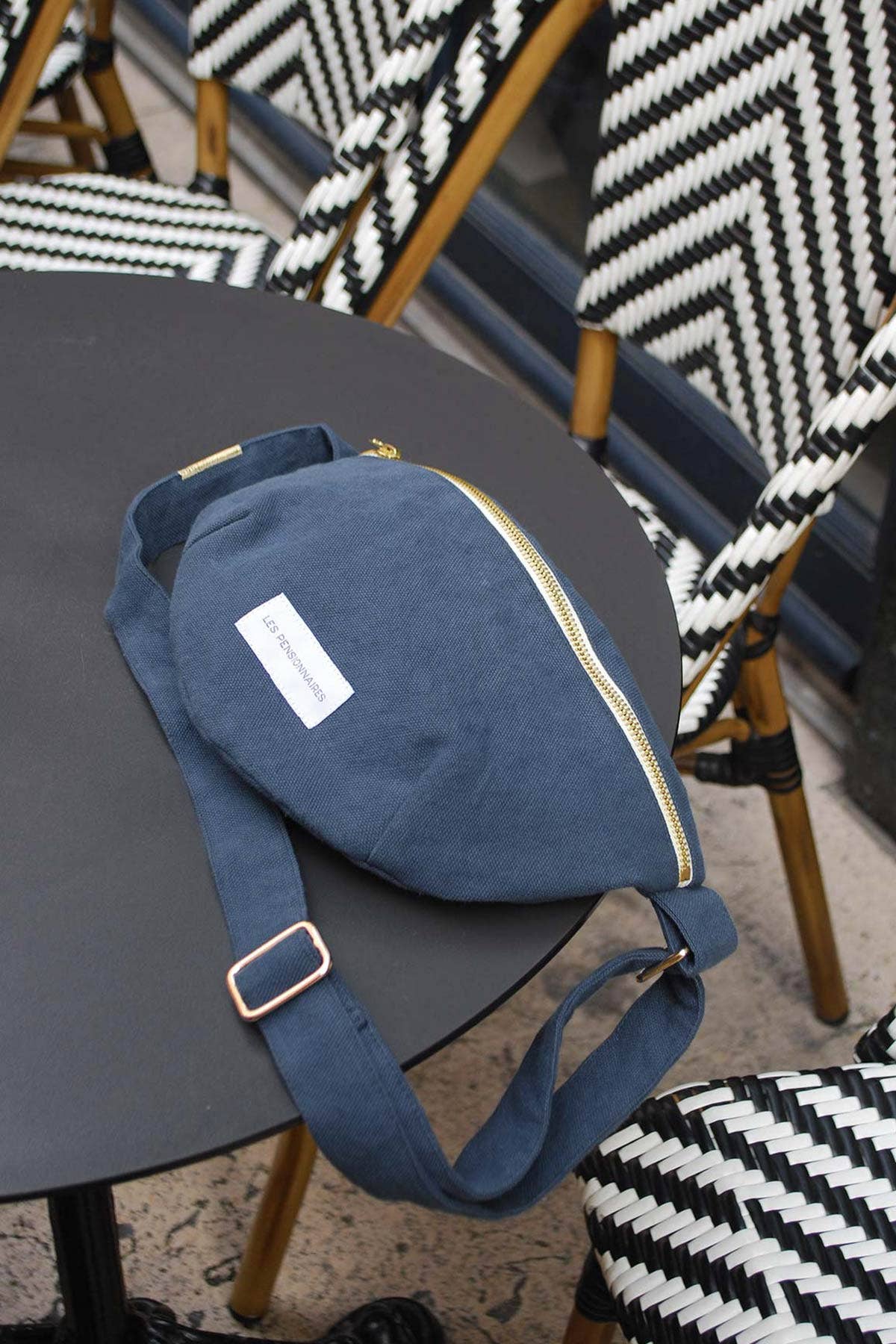 Les Pensionnaires Fanny Pack in Storm Blue