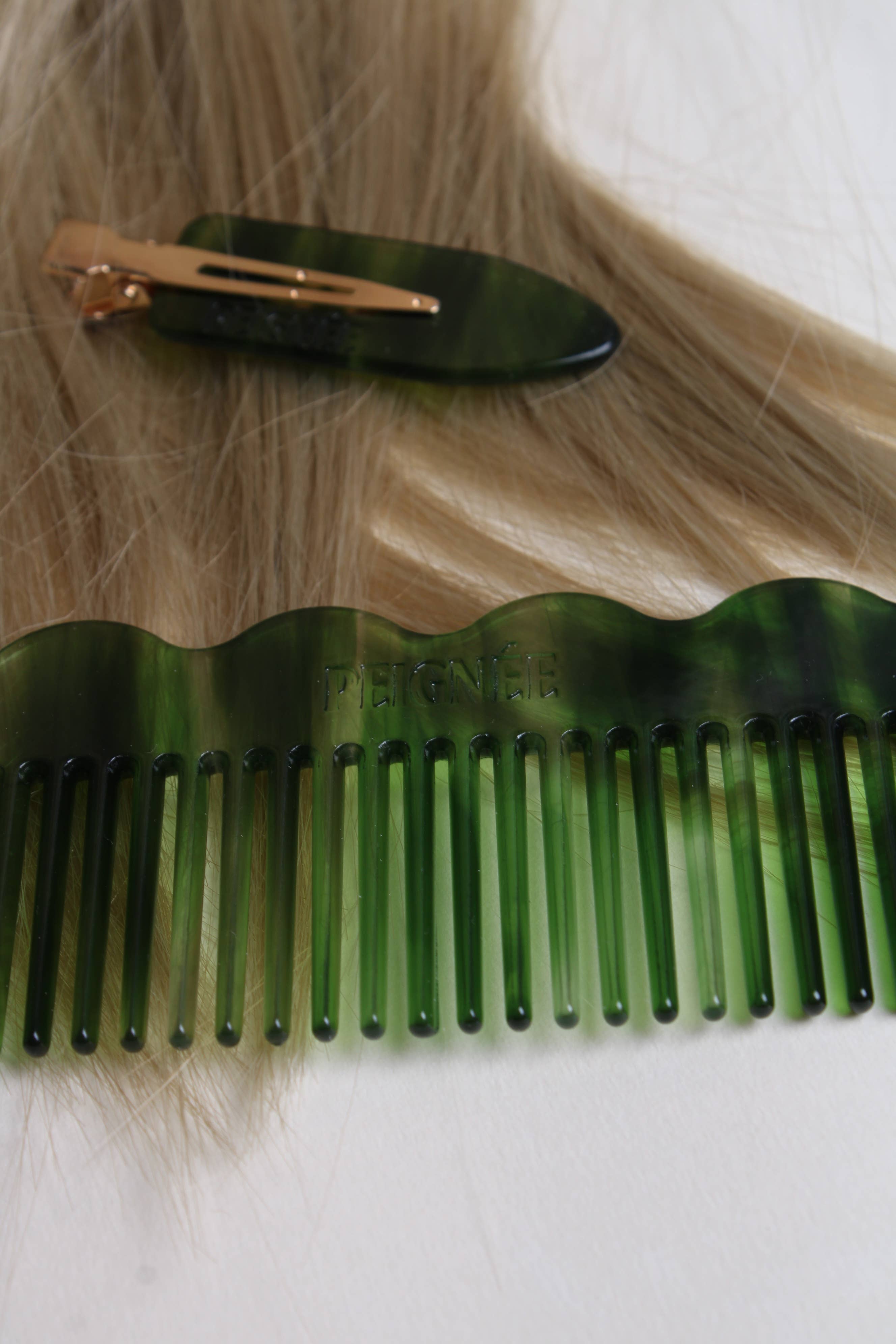 Signature comb - Emerald