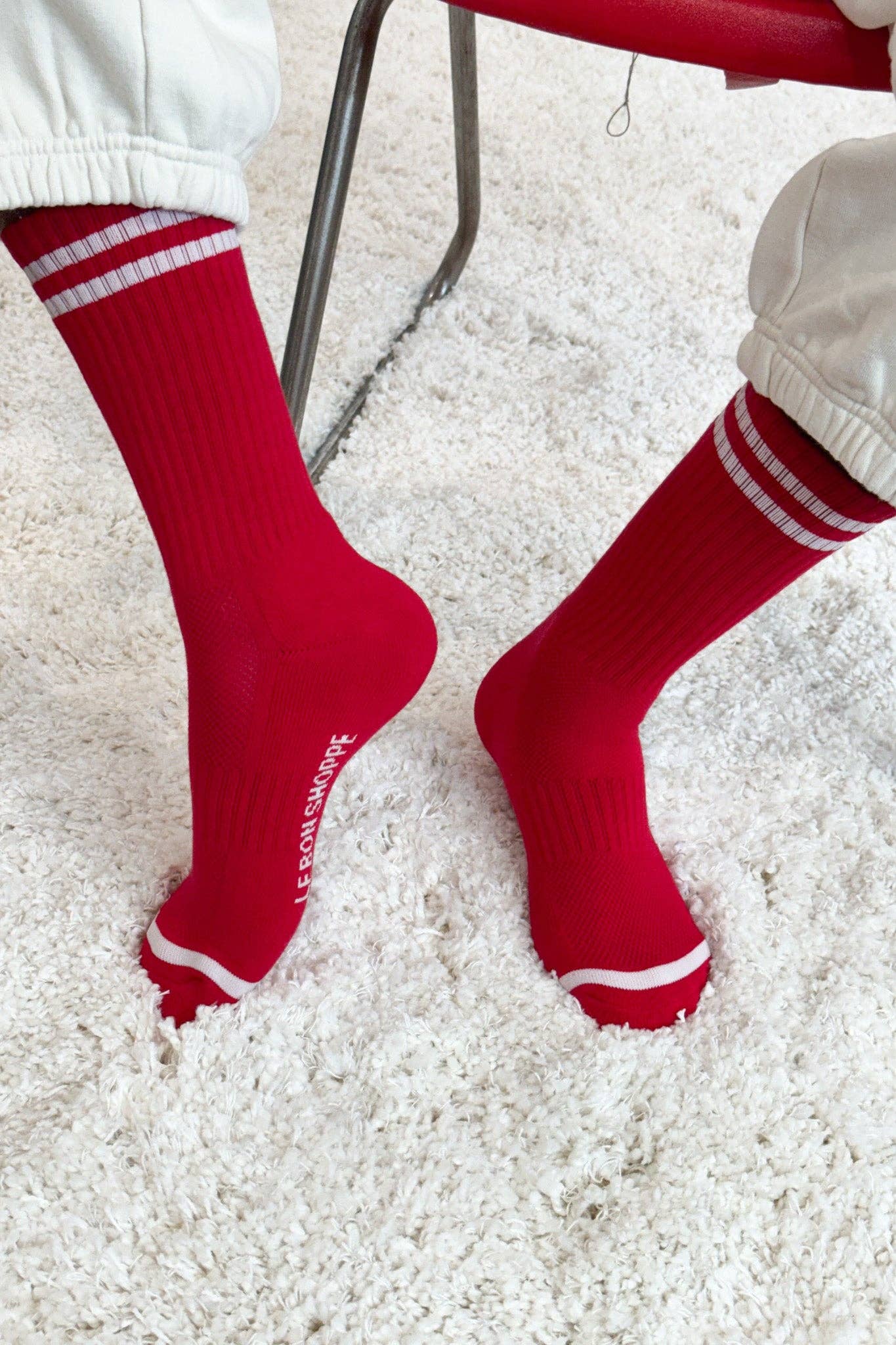 EXTENDED Boyfriend Socks (wholesale): Cobalt