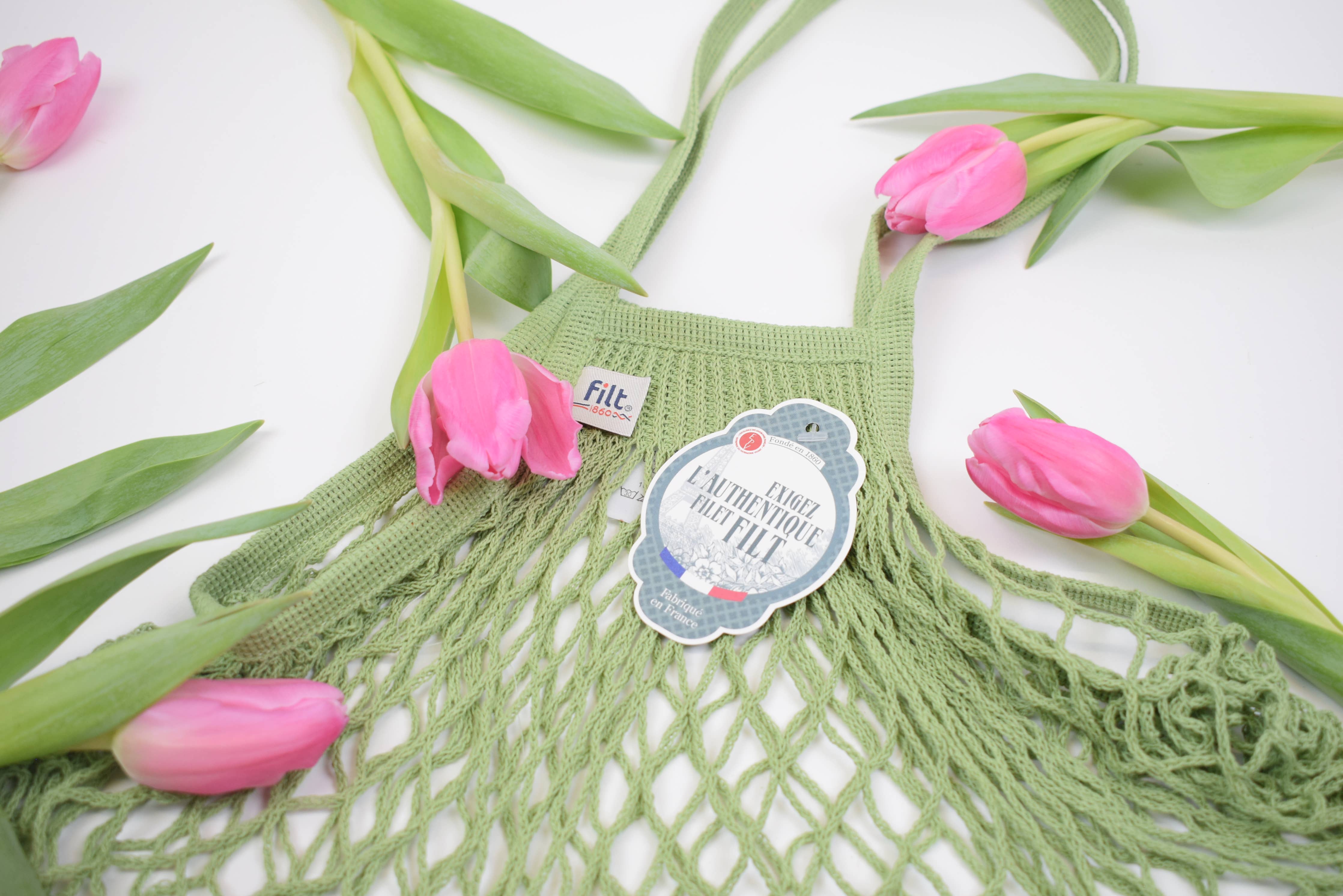 Net Shopping Bag Green Pergola - Filt1860