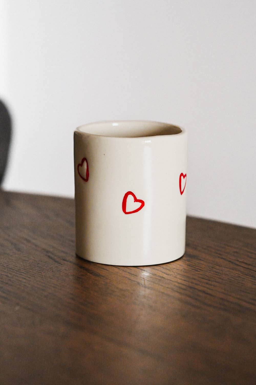 Ceramic Love Mug. St. Valentines Edition: 3D Hearts - Studio ÜM