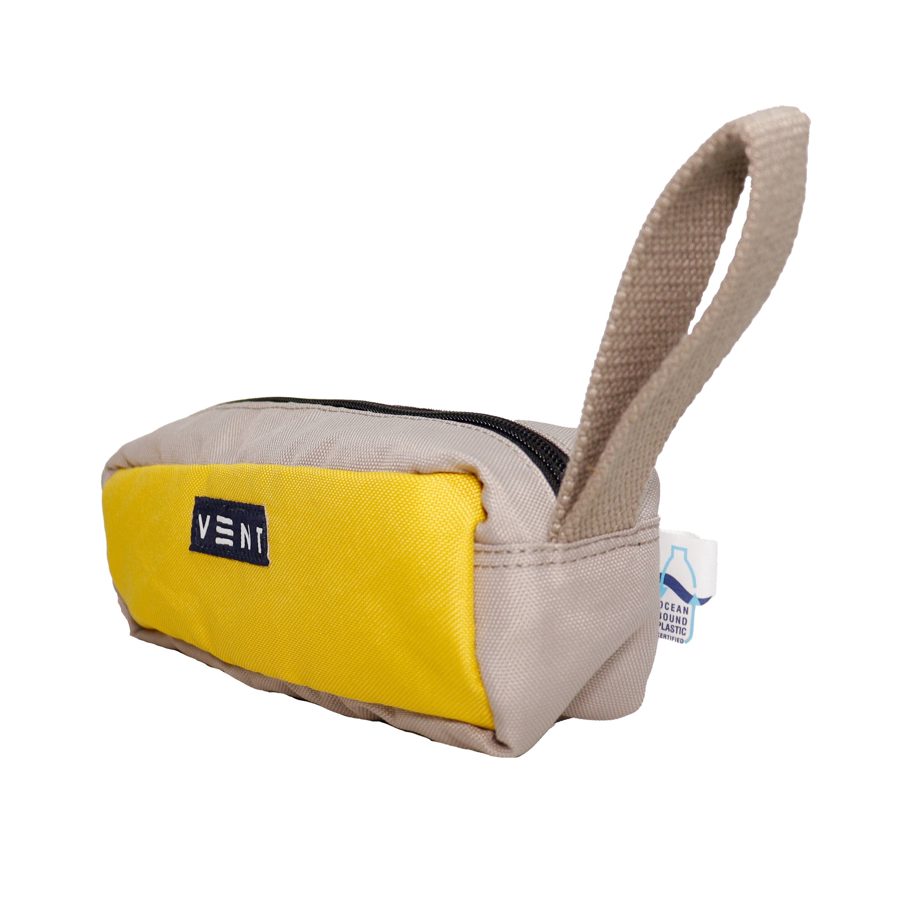 Pencil Case - Recycled Ocean Plastic - Yellow