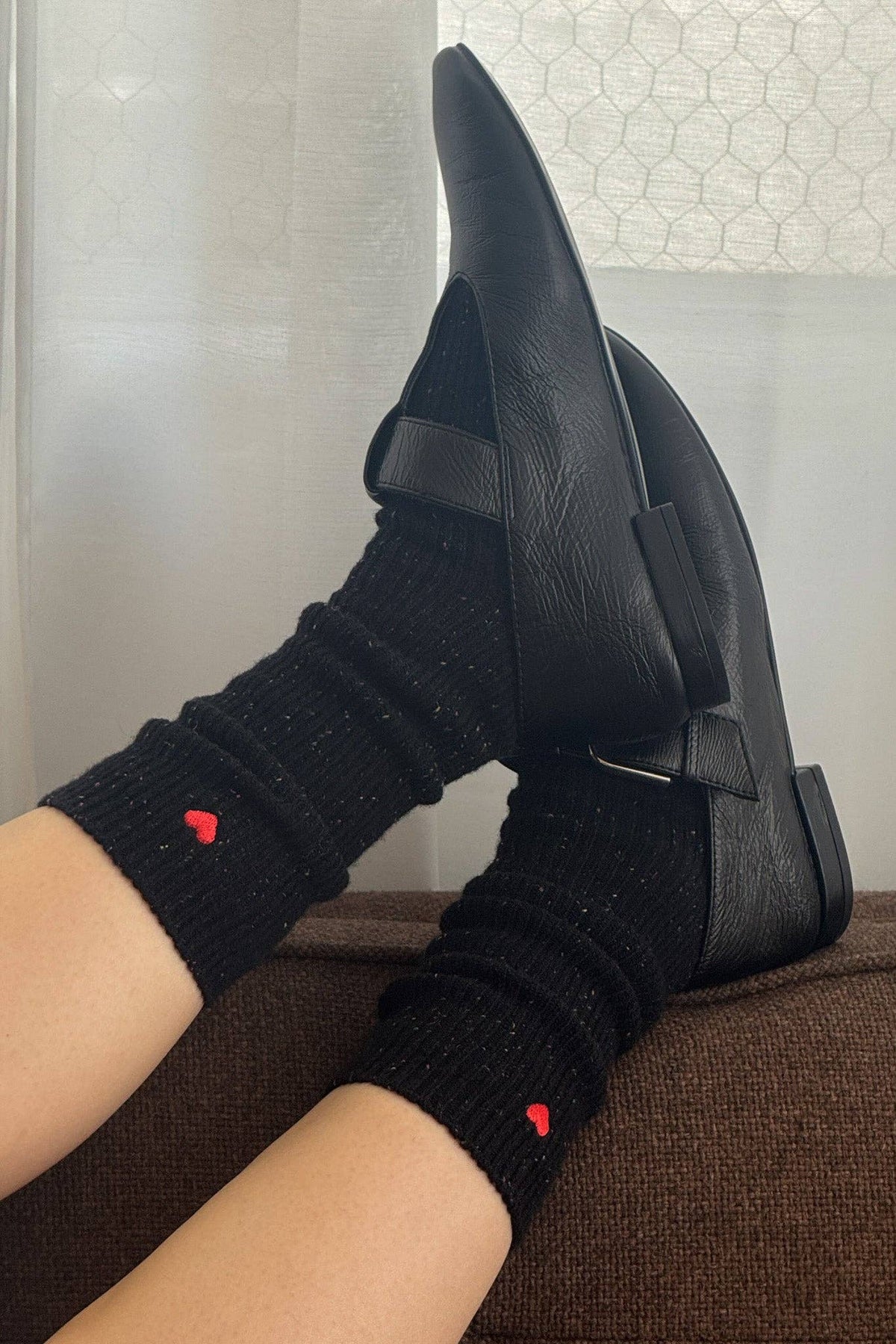 Le Bon Shoppe Embroidered Snow Socks
