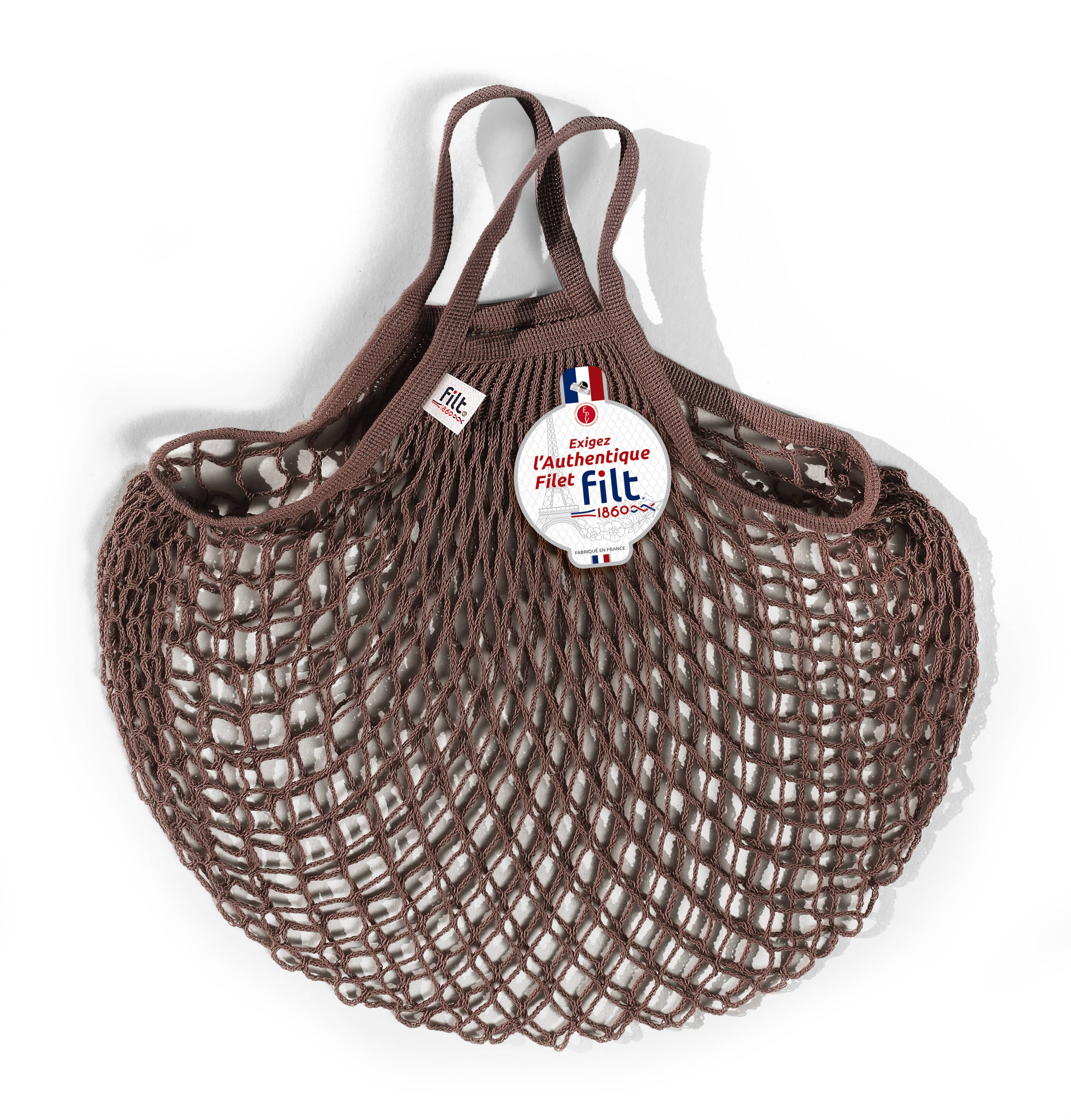 Net Shopping Bag Brown Sepia - Filt1860