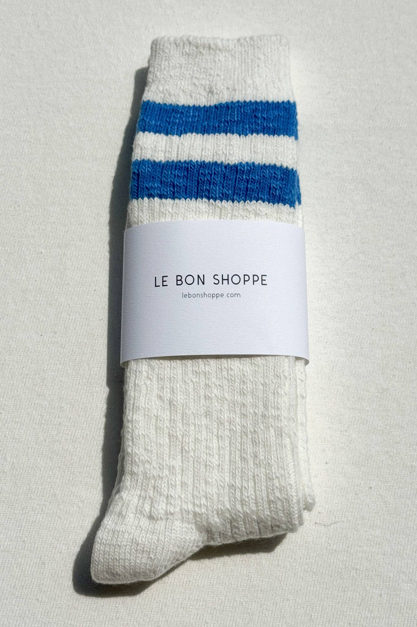 Cottage Varsity Socks Oatmeal Varsity - Le Bon Shoppe