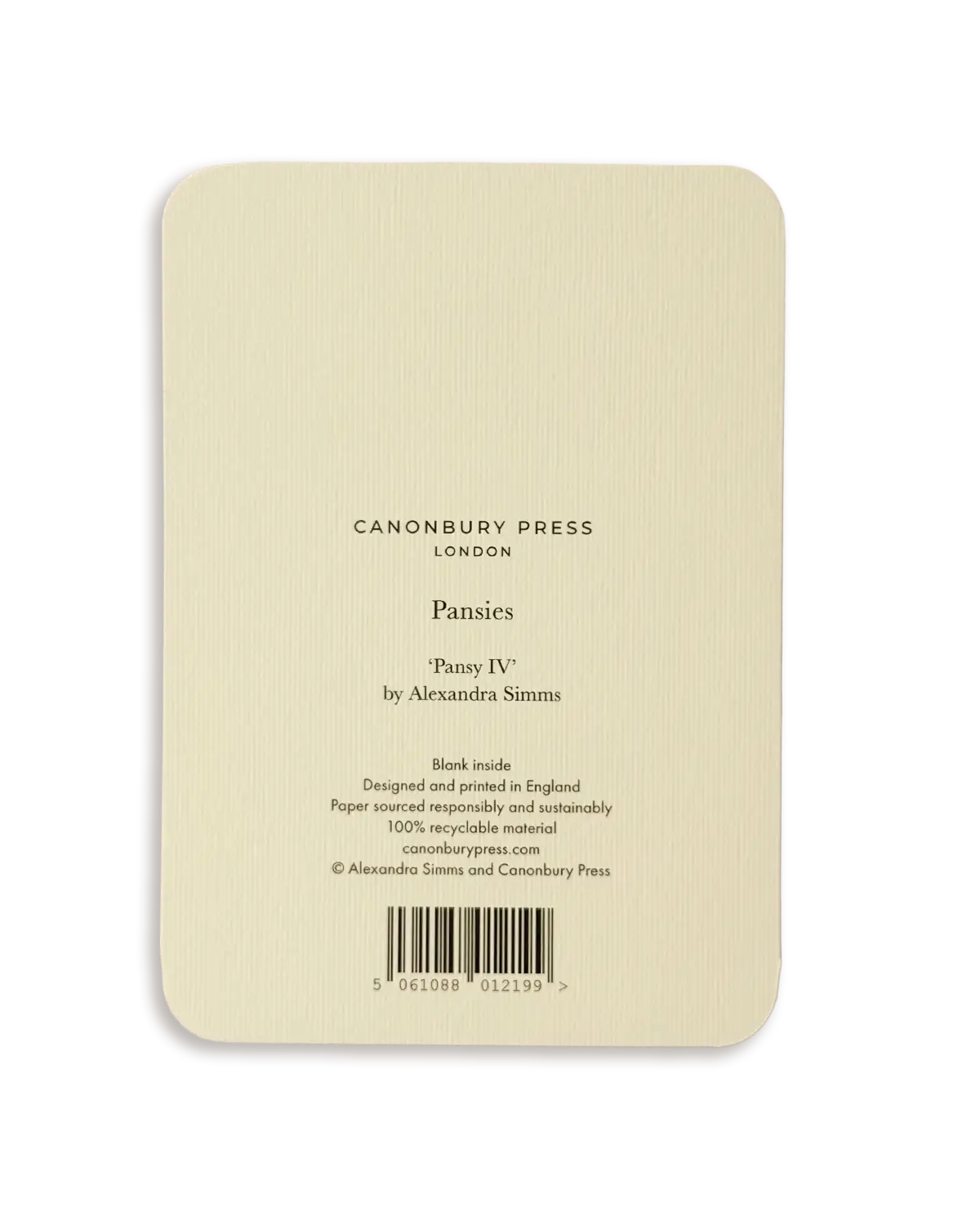 Pansy IV Greeting Card | Birthday Card