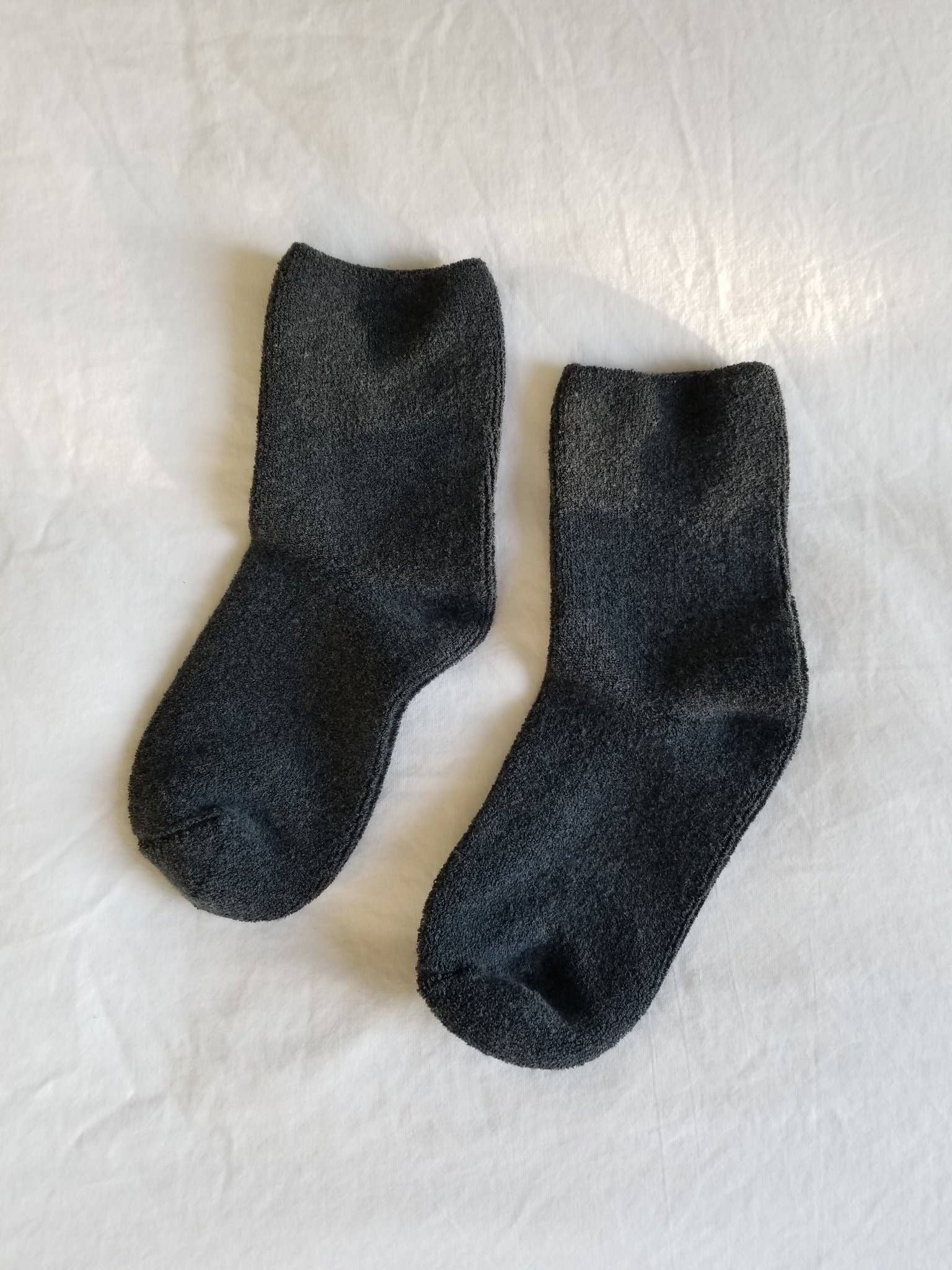 Cloud Socks Charcoal - Le Bon Shoppe