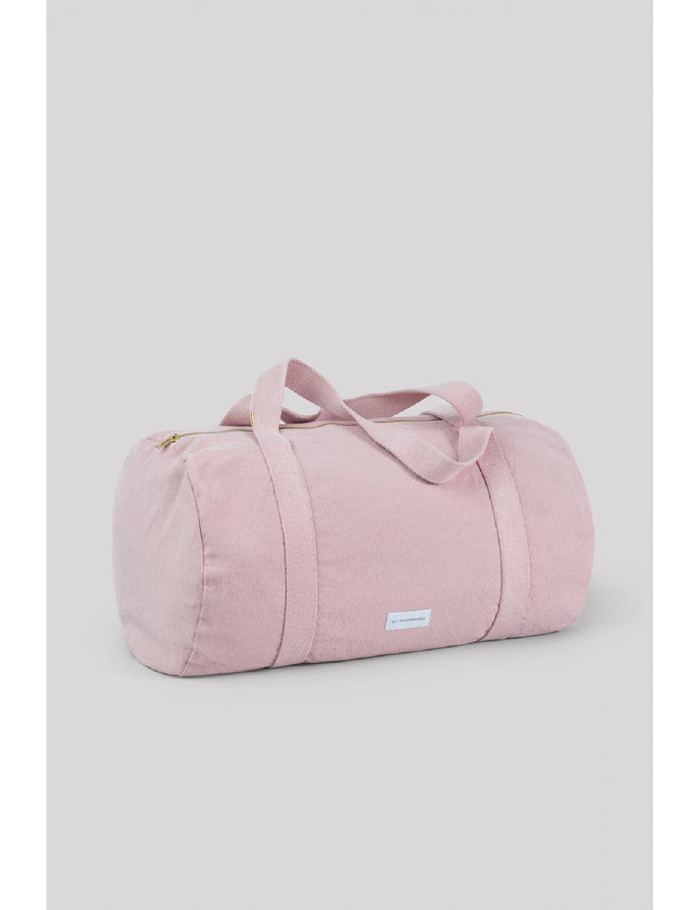 Les Pensionnaires Organic Cotton Bowling Bag - Delicate Pink