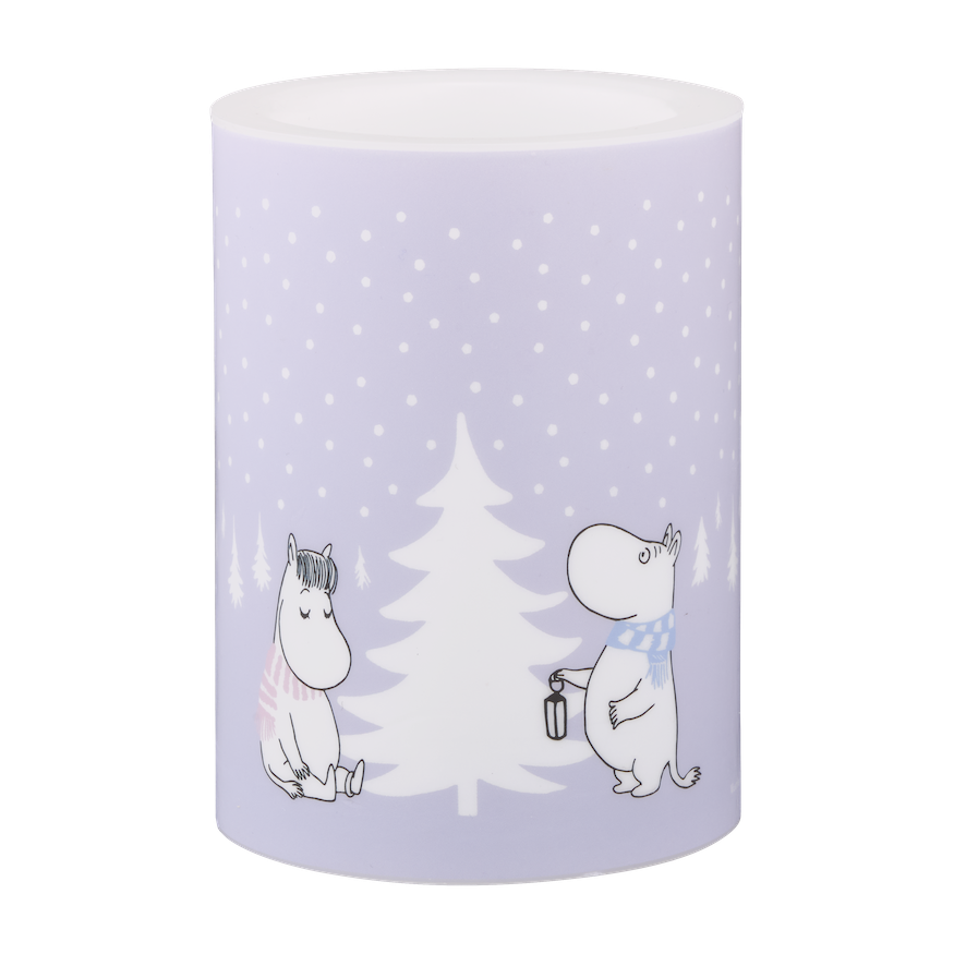 Muurla Moomin LED Candle - Snowfall