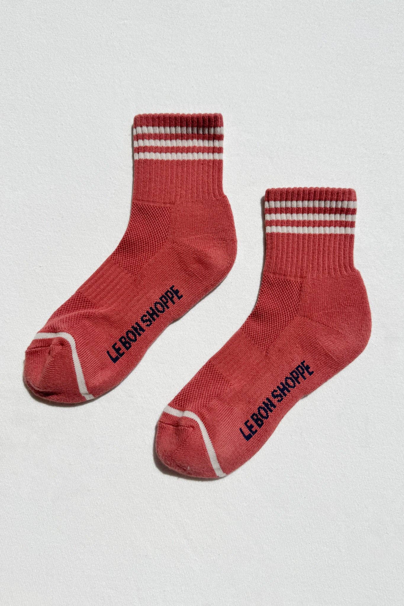 Girlfriend Socks: Terracotta - Le Bon Shoppe