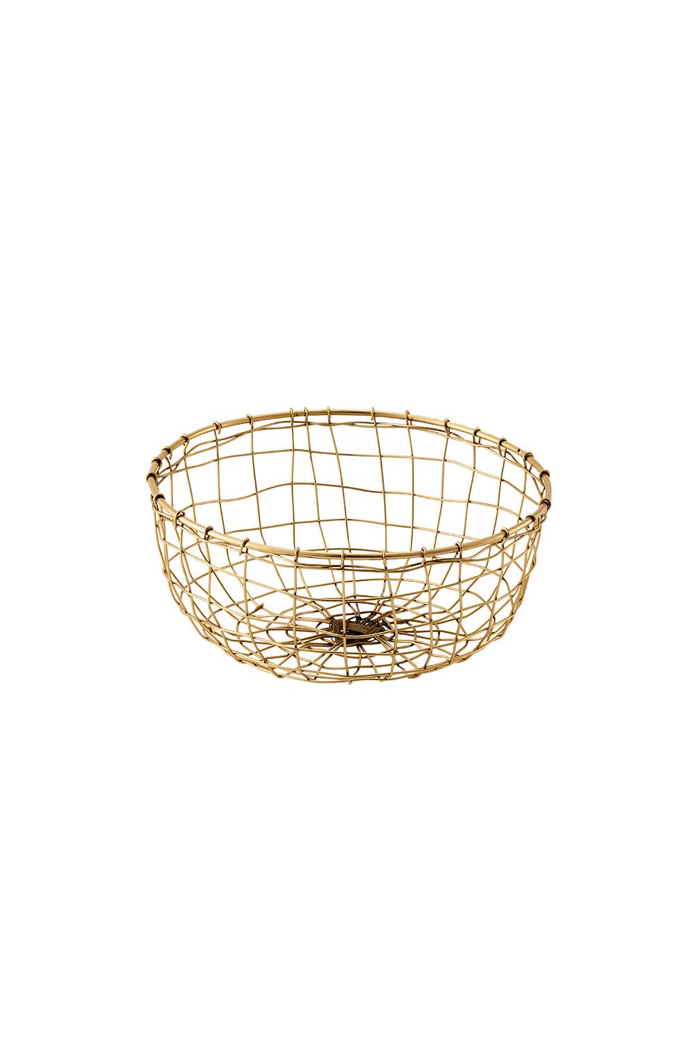 Wire Basket Round Shallow (M)