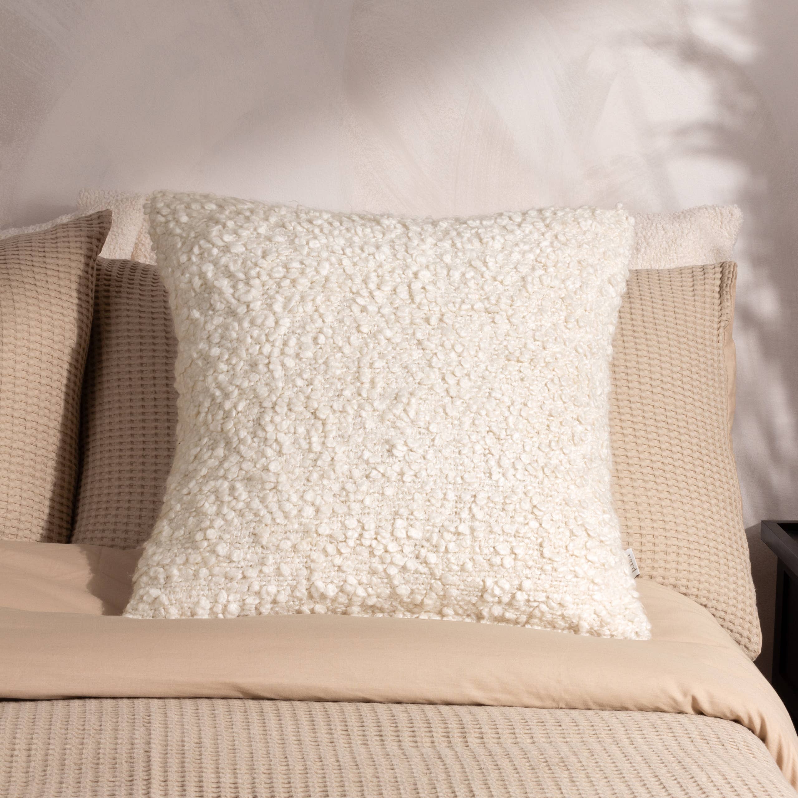 Ulsmere Cushion Ecru: Ecru / Feather Filled / 45 x 45cm