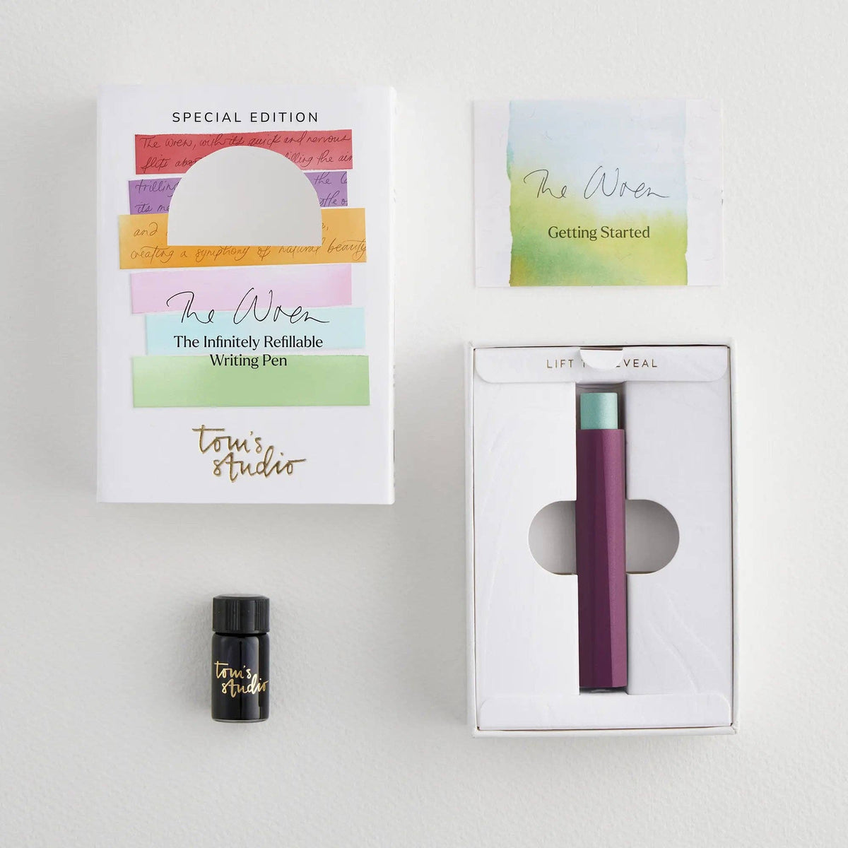 Wren - Colour Block: Sky Blue - Plum