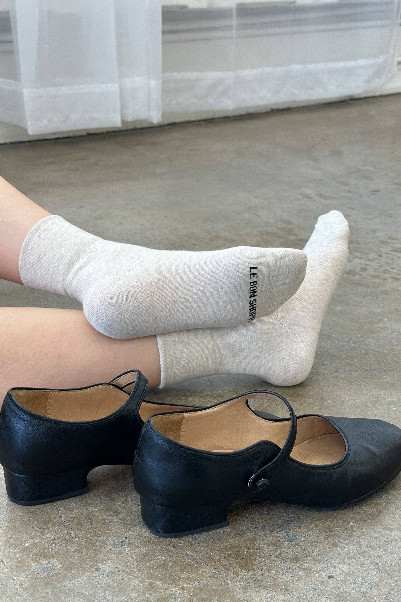 Sneaker Socks : Classic White - Le Bon Shoppe
