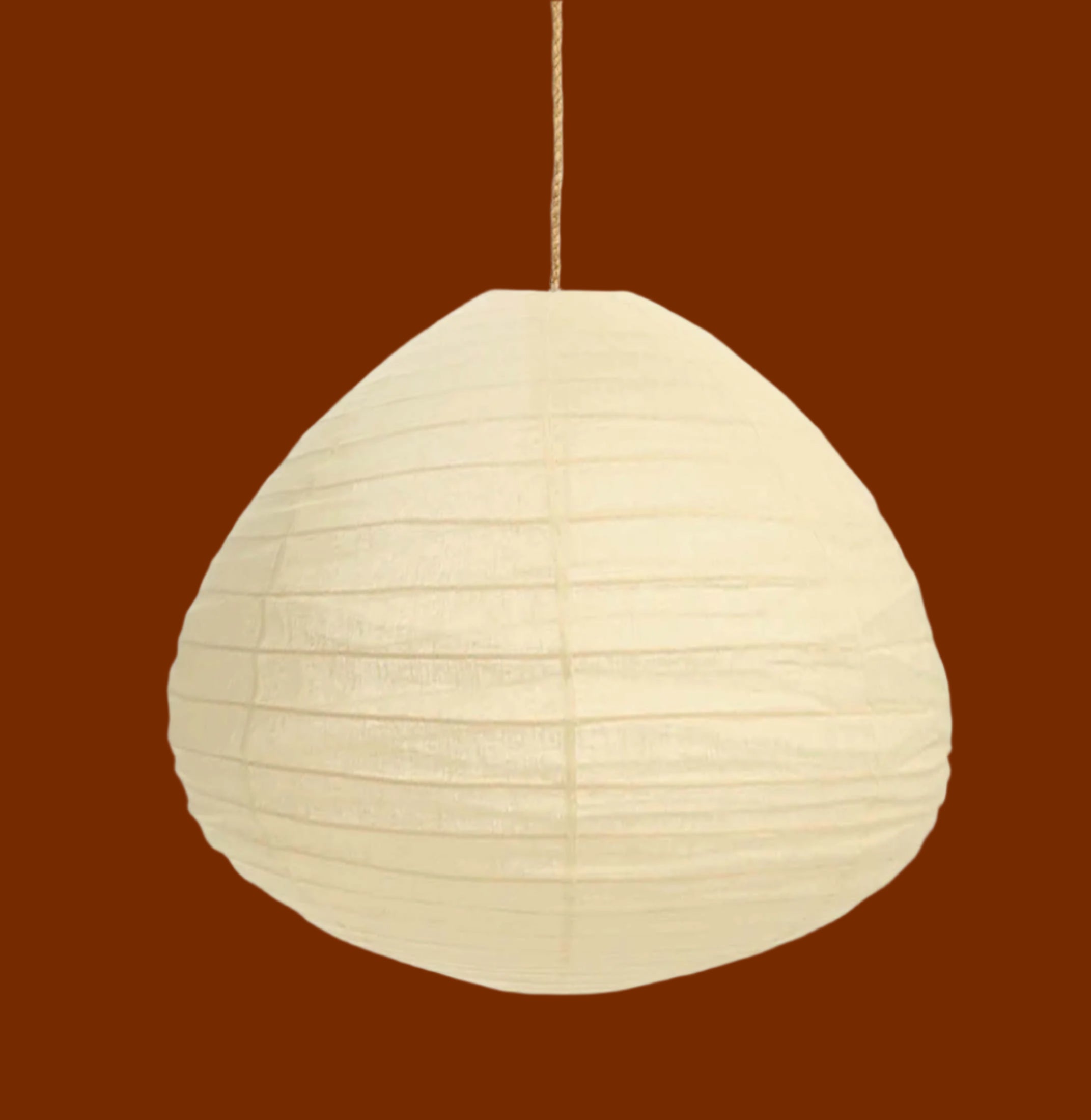 Pear Lampshade L 50 ~ Soft  Ochre - by Studio Junc